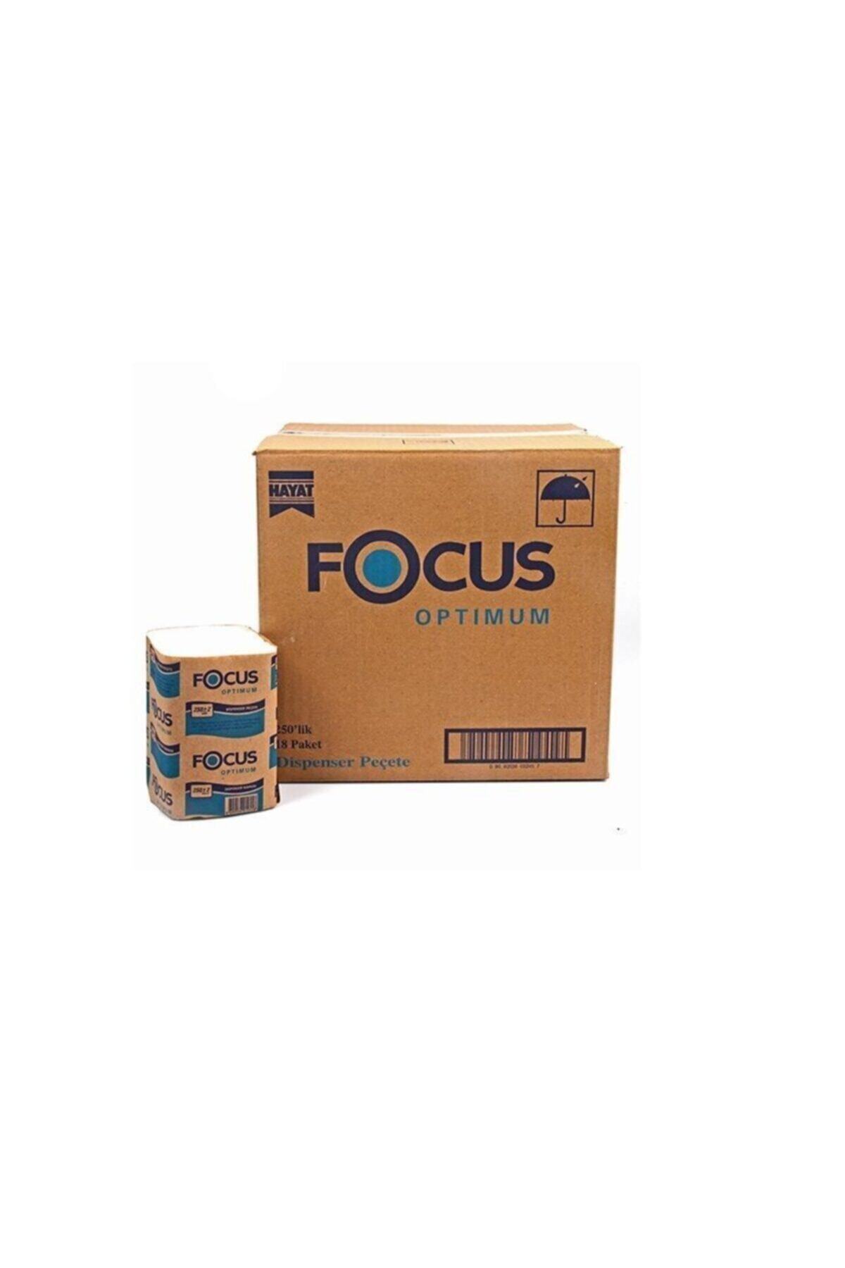 Focus Dispanser Peçete 250'lik 18 Paket