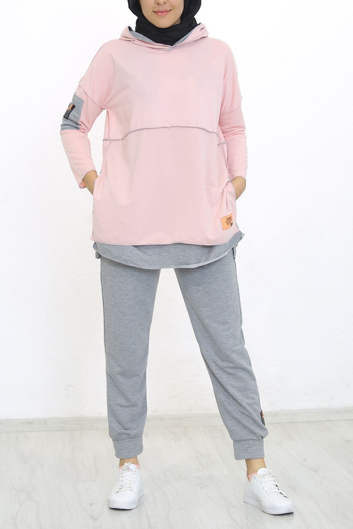MMButik Armalı Takım Pembe 7940.1361