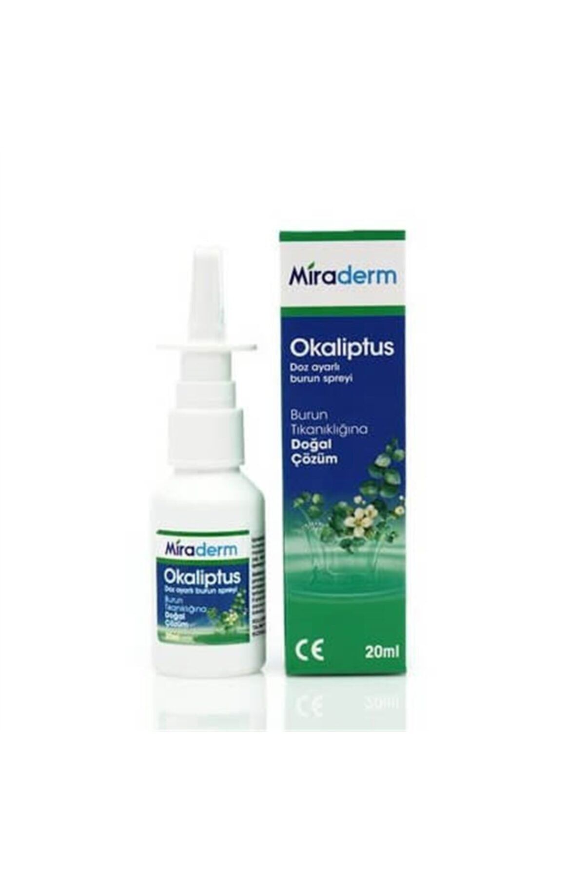 Miraderm Okaliptus Burun Spreyi 20 Ml