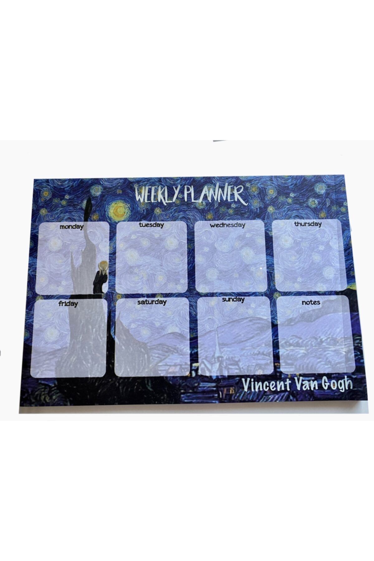 Ruby Stationary Van Gogh The Starry Night Haftalık Planlayıcı ( Weekly Planner)