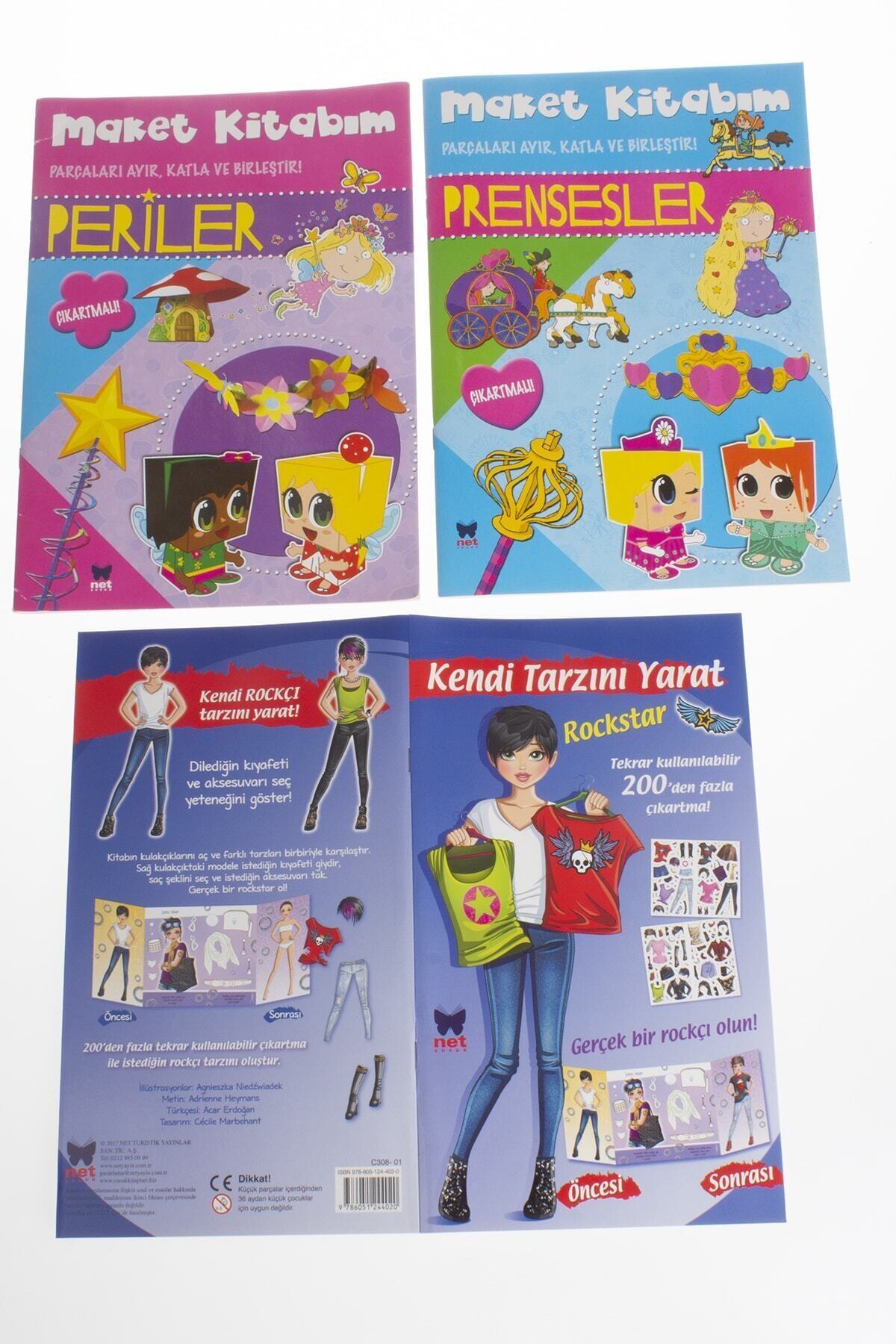 Net kültür Kıyafet Giydirme Ve Maket Kitabı Set 3 Kitap