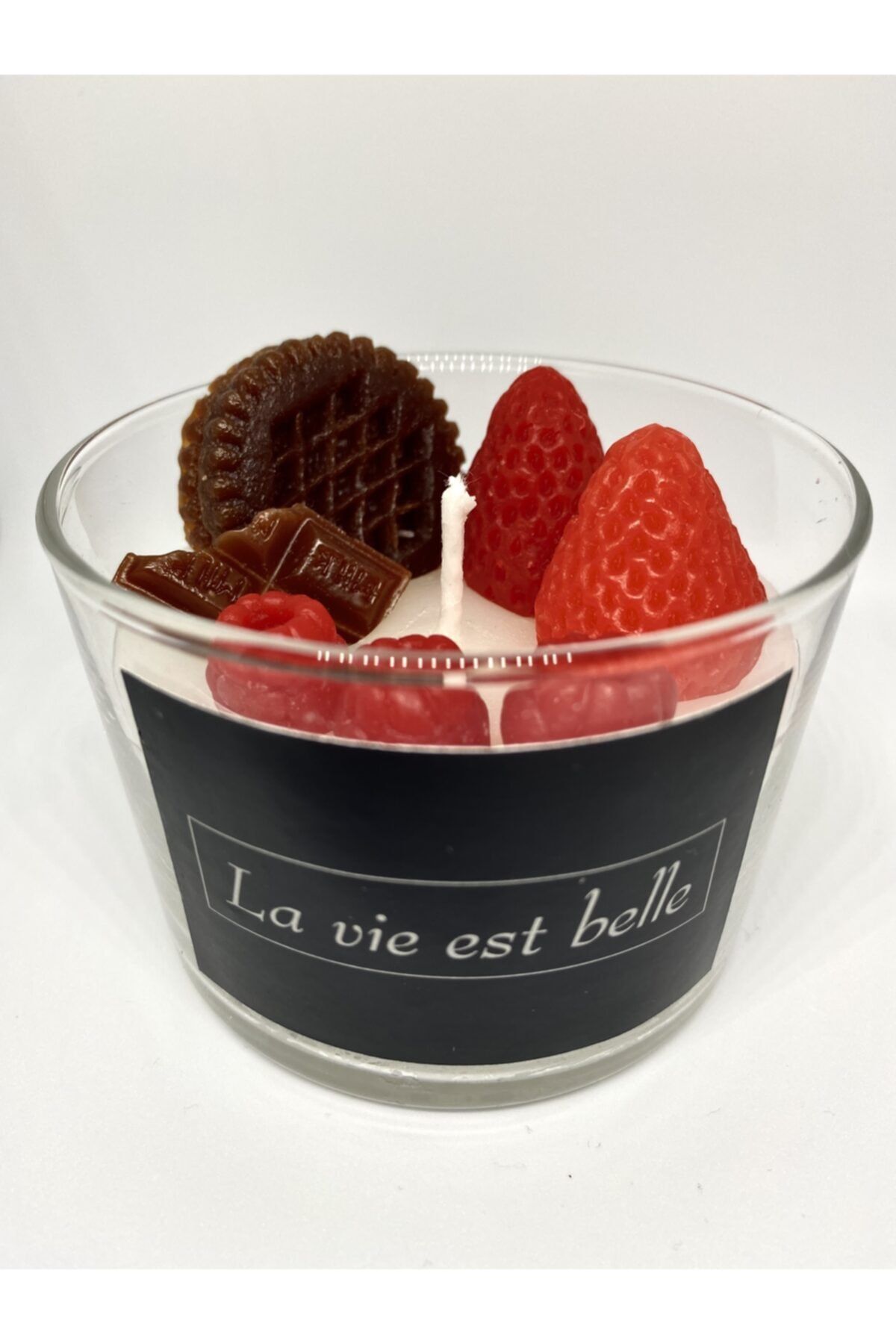 Smell home Çilek & Oreo Soya Waks Mum