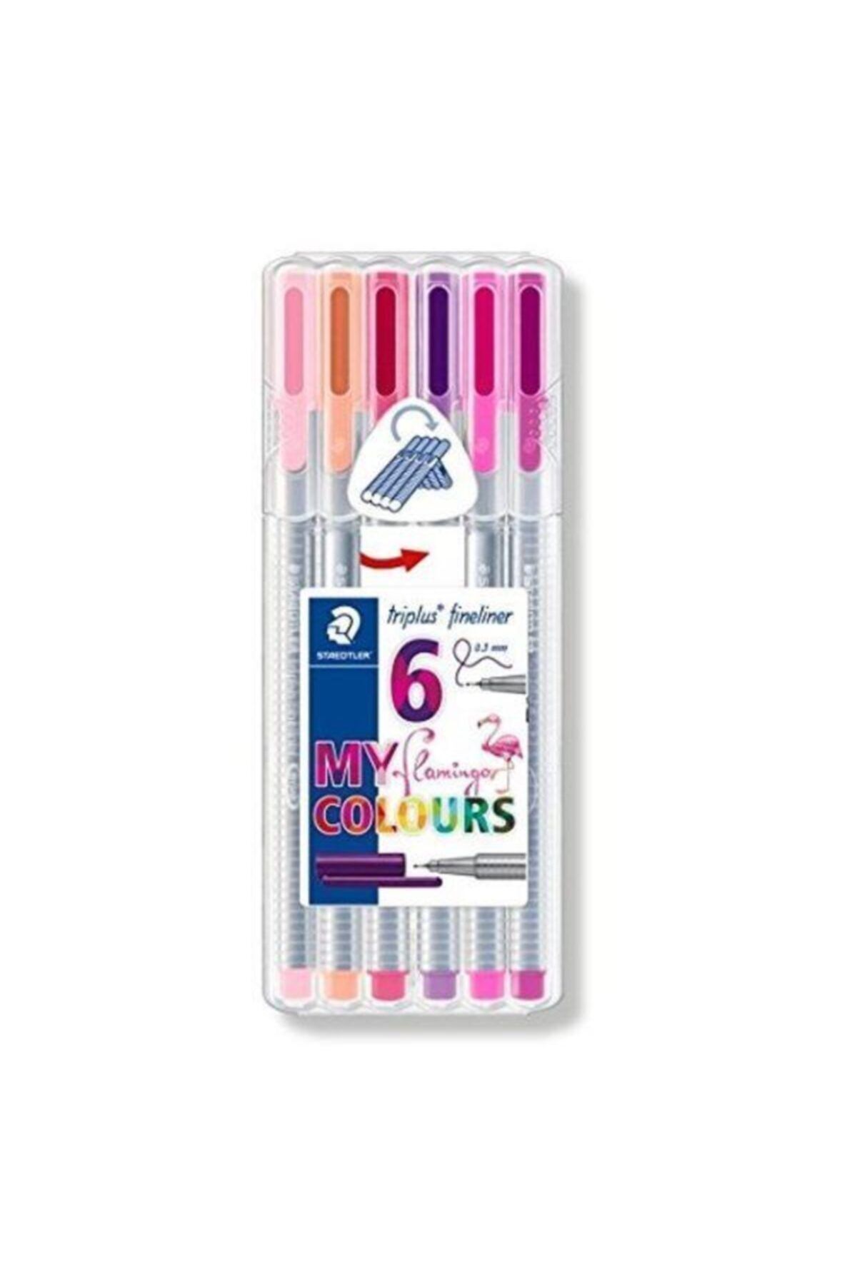 Staedtler Finelıner Triplus 6Lı Flamıng 334 Sb6Cs6