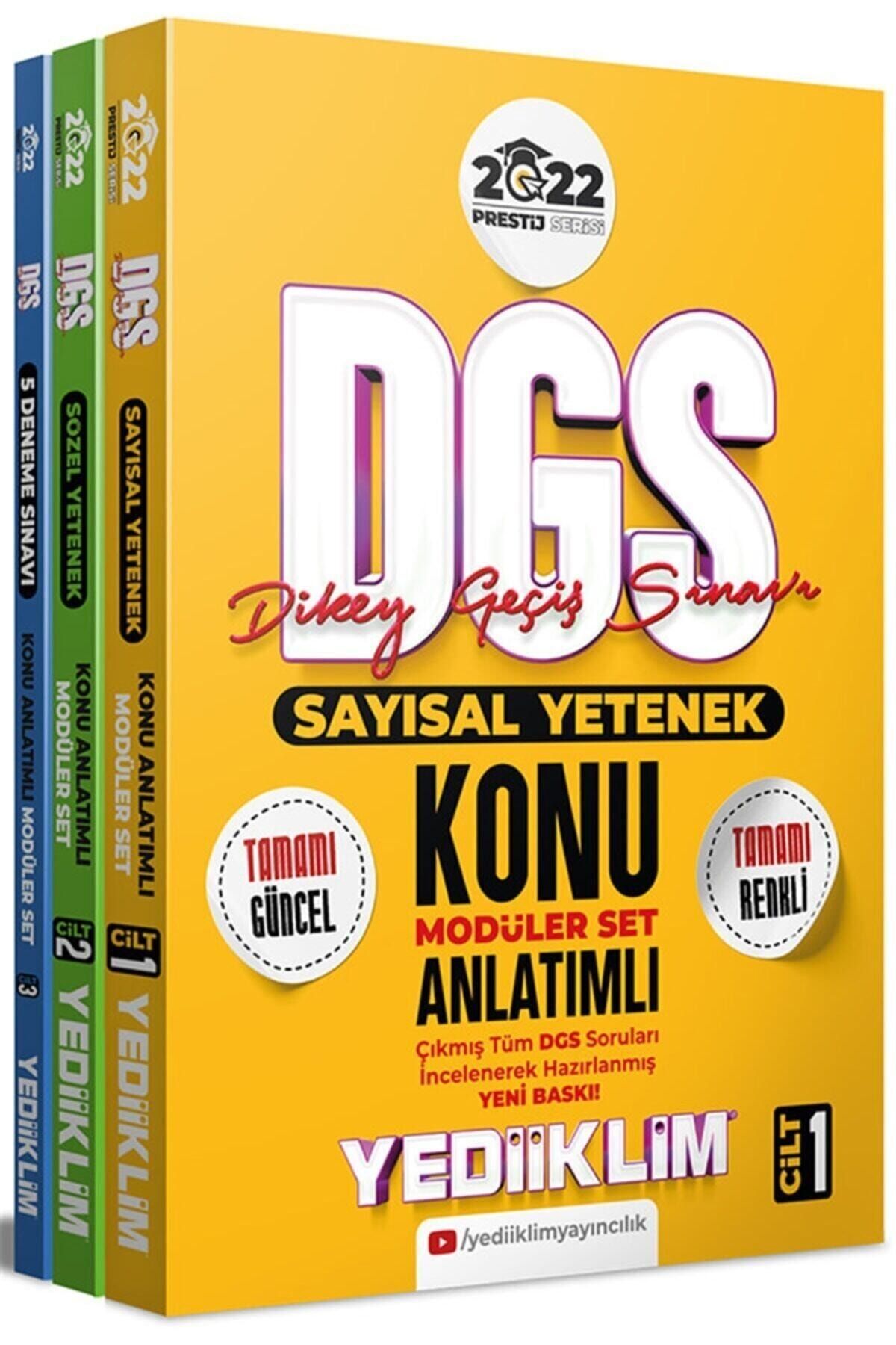 Yediiklim Yayınları Yediiklim 2022 Dgs Prestij Konu Anlatımlı Modüler Set