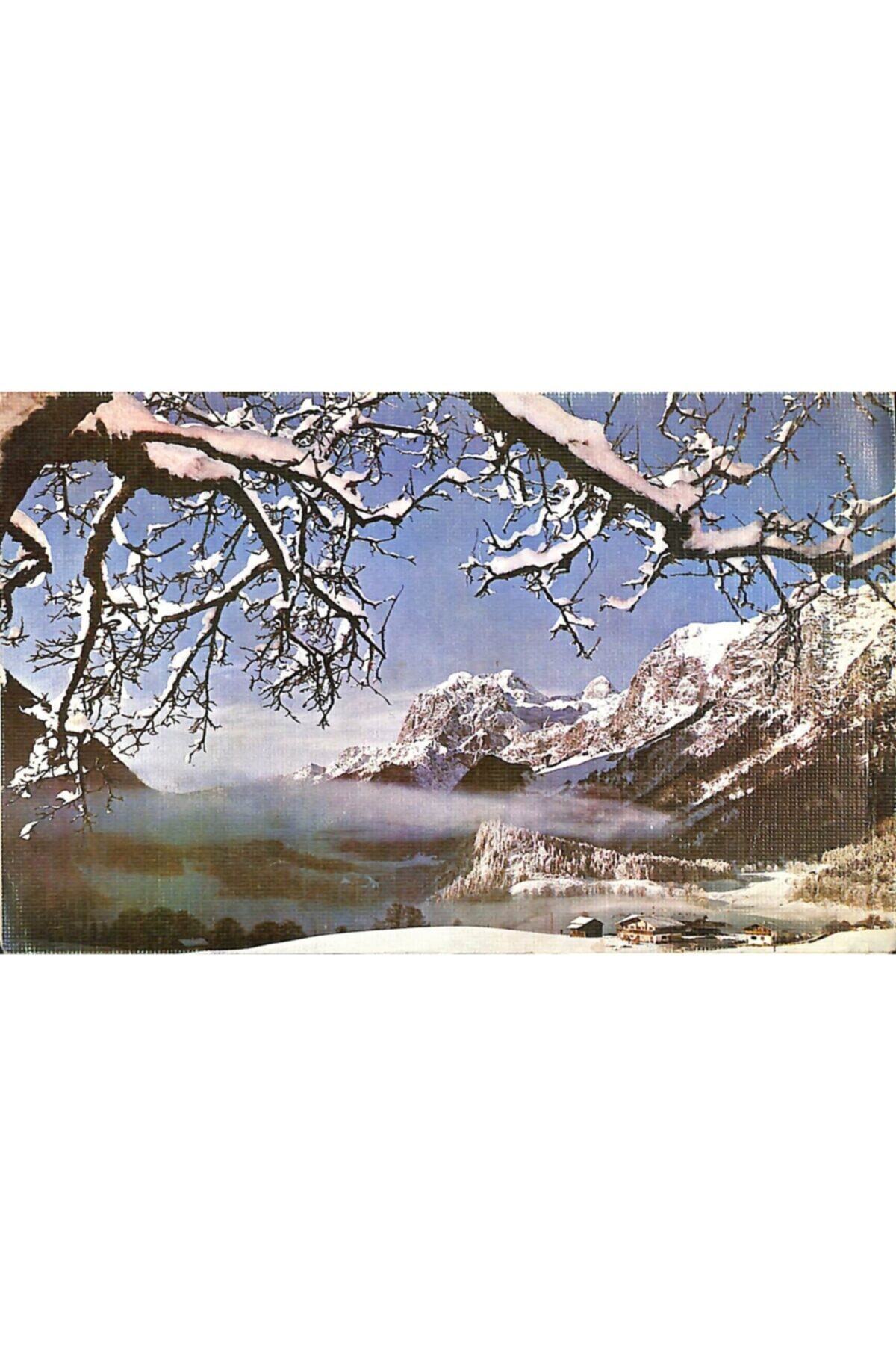 Gökçe Koleksiyon Kış Temalı Açılır Kapak Kartpostal