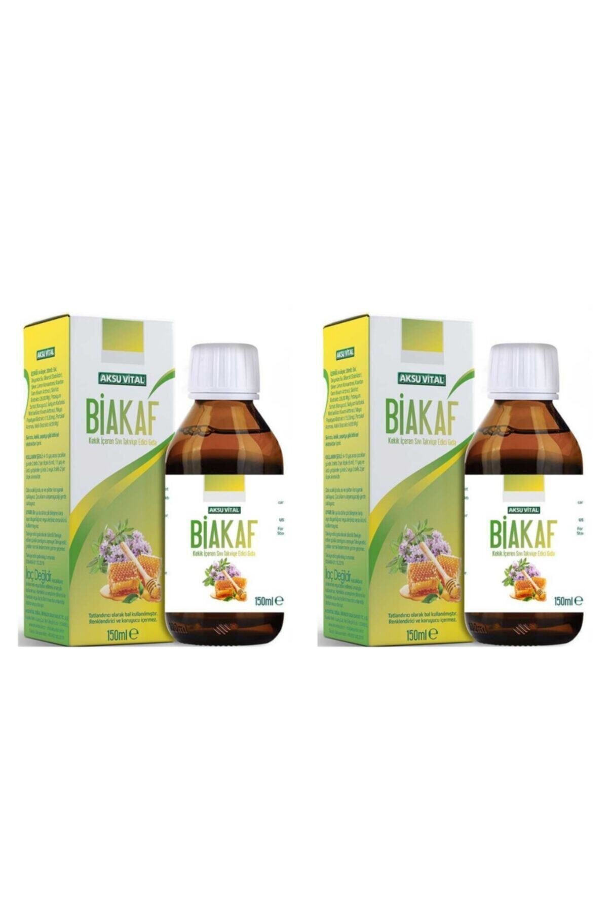 Aksu Vital Biakaff Kekik Içeren Sıvı Takviye Edici Gıda  2 Adet
