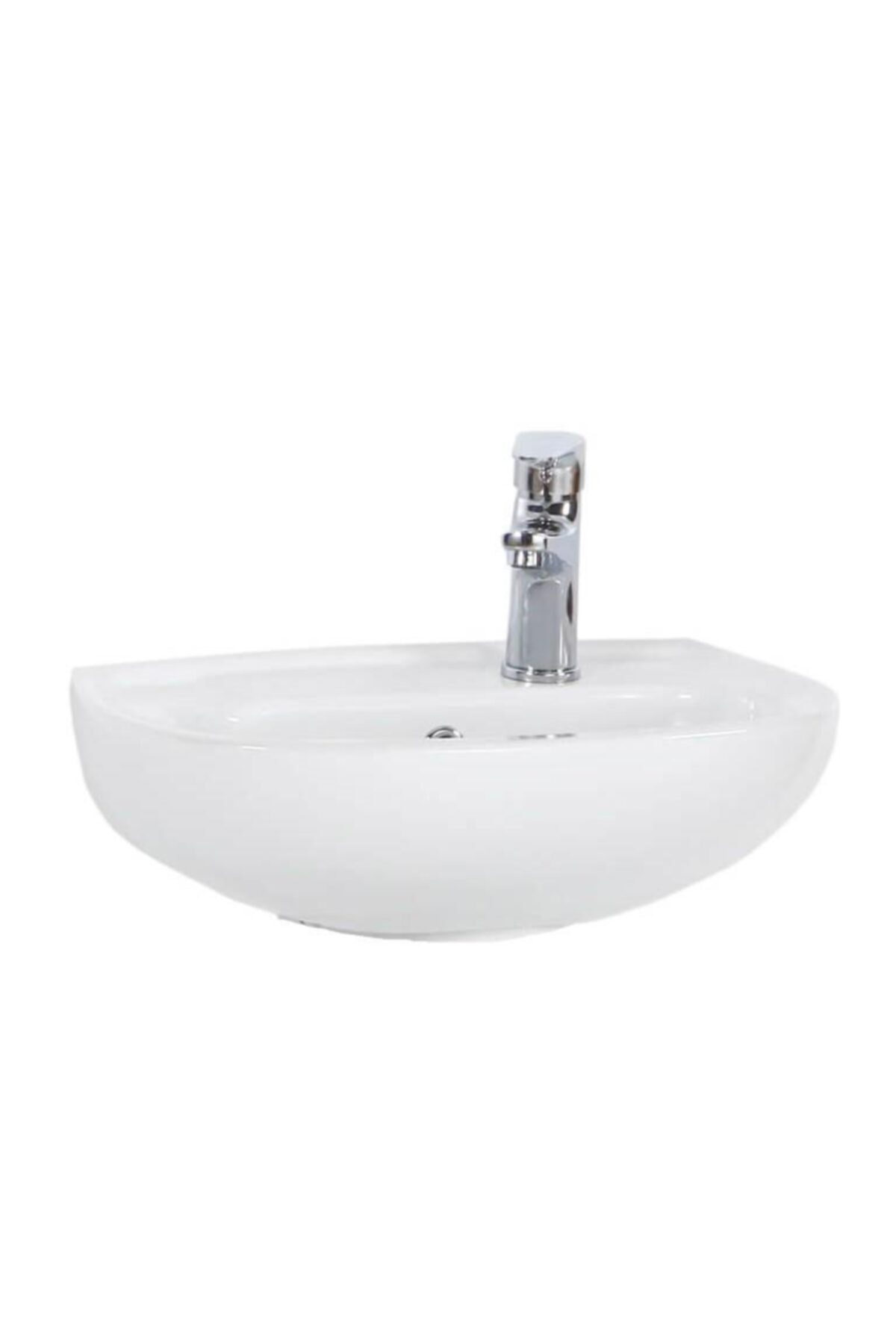 Creavit 30x45 Cm Oval Duvara Monte Lavabo Tp031-tp030