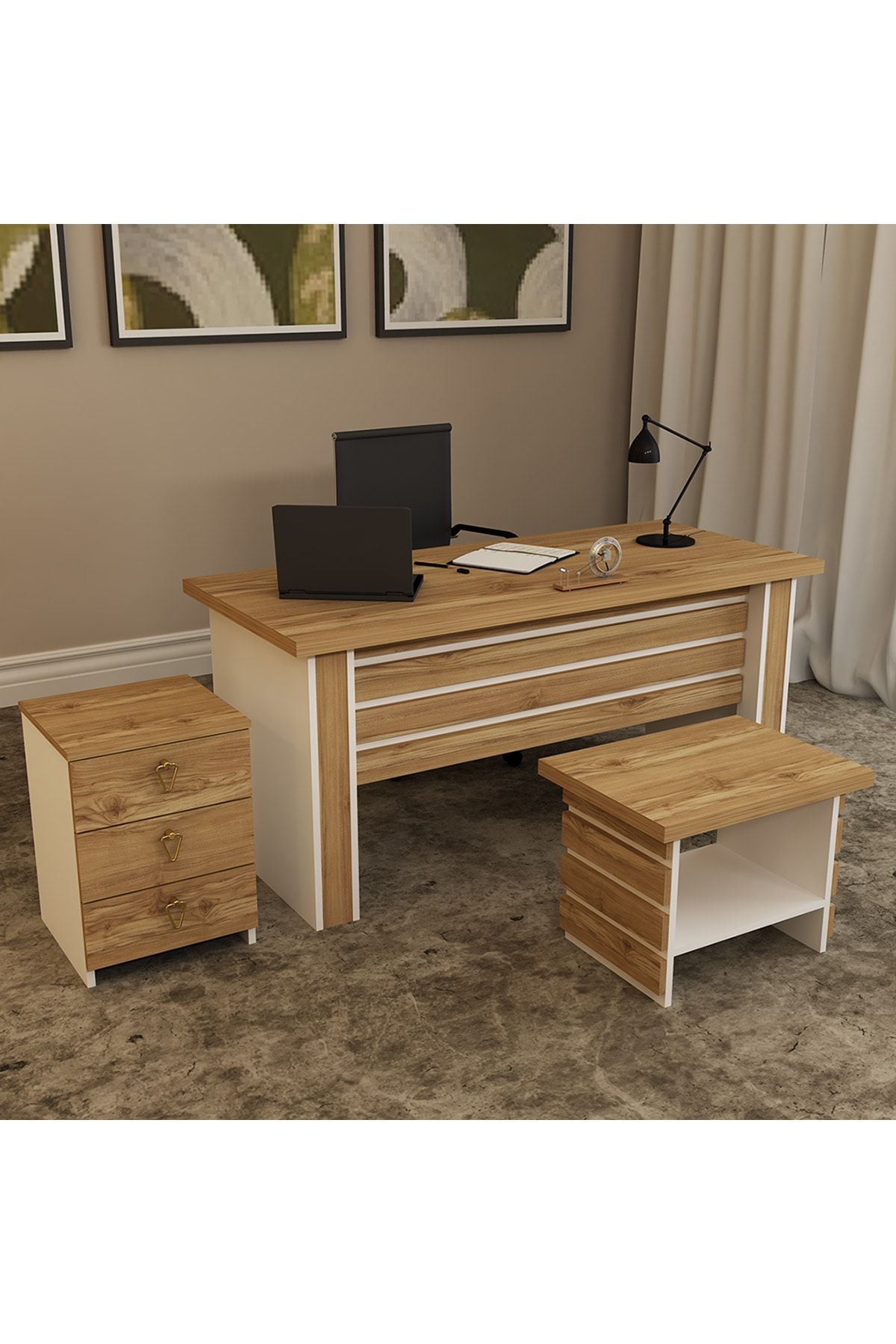 Kalender Dekor Webber-1-2-3 Wbb02 Ofis Büro Masa Takımı