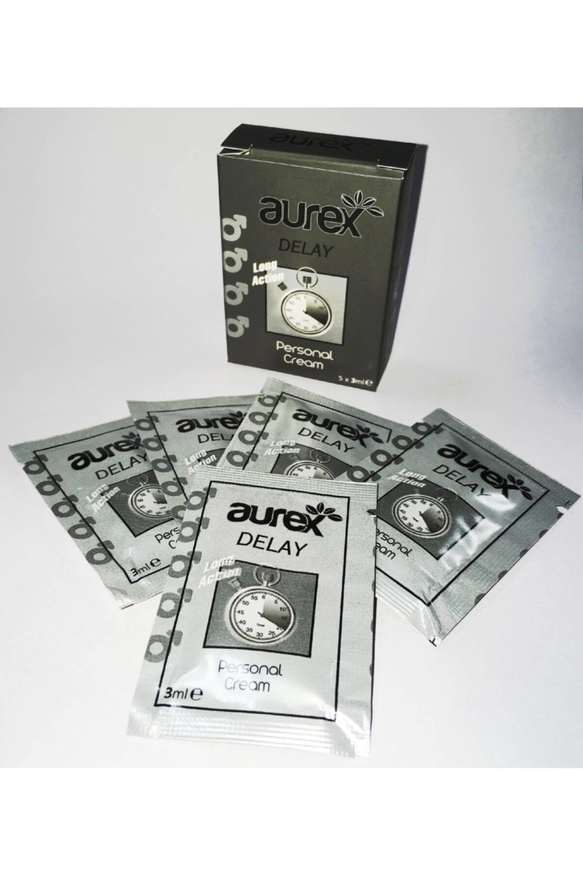 Aurex Krem Özel Geciktirici Krem 5 Adet 3 ml Krem
