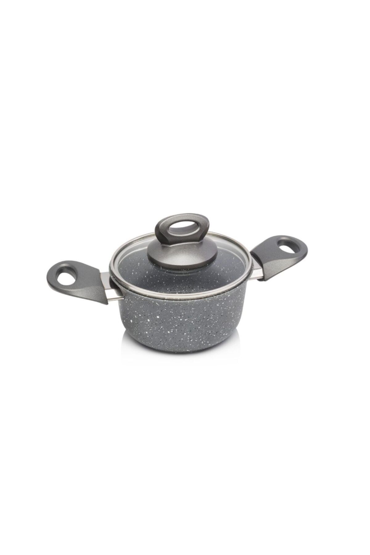 Varellia 12 cm Gri Mini Granit Tencere