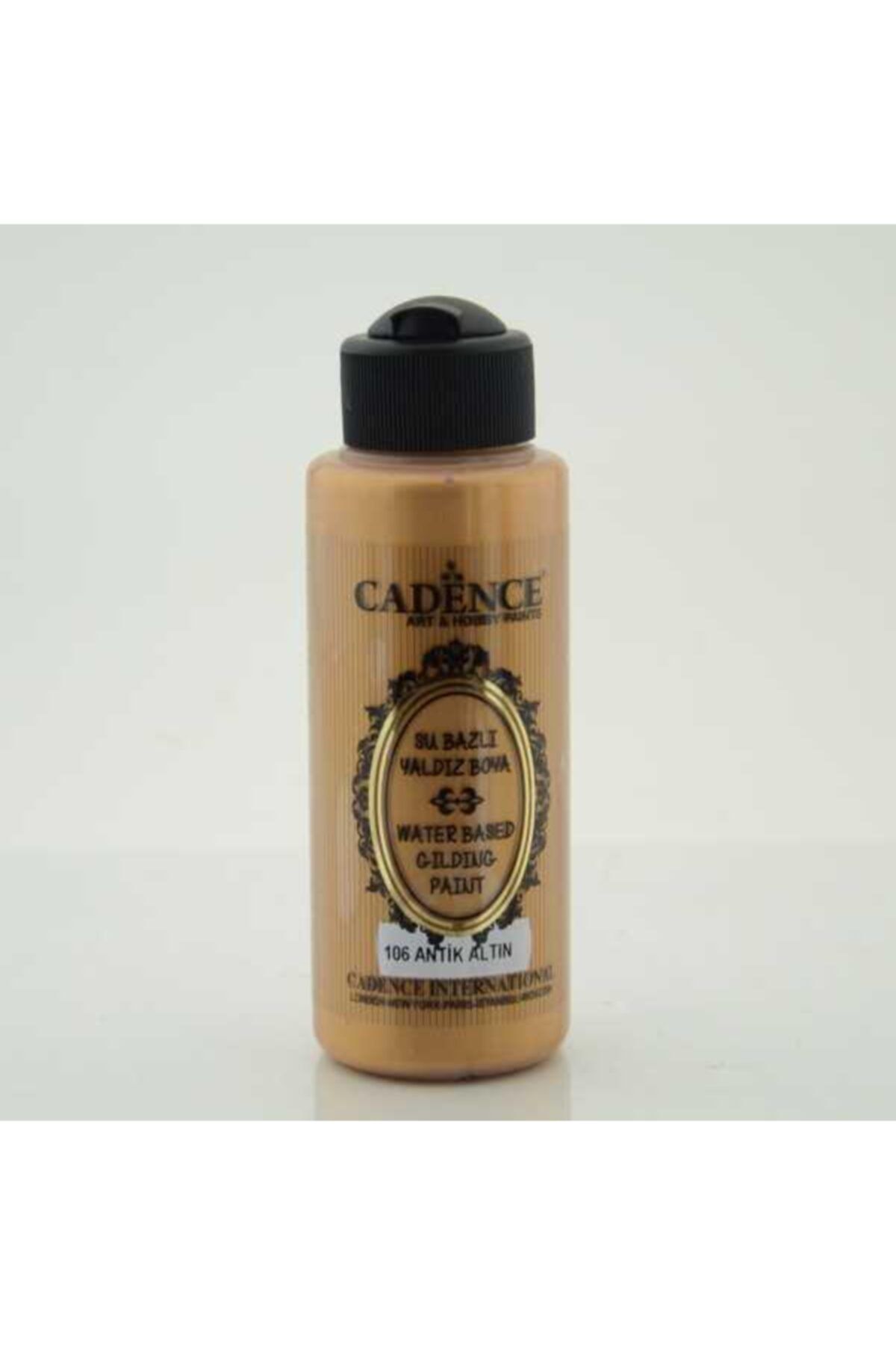 Cadence Su Bazlı Yaldız 120 ml. 106 Antik Altın