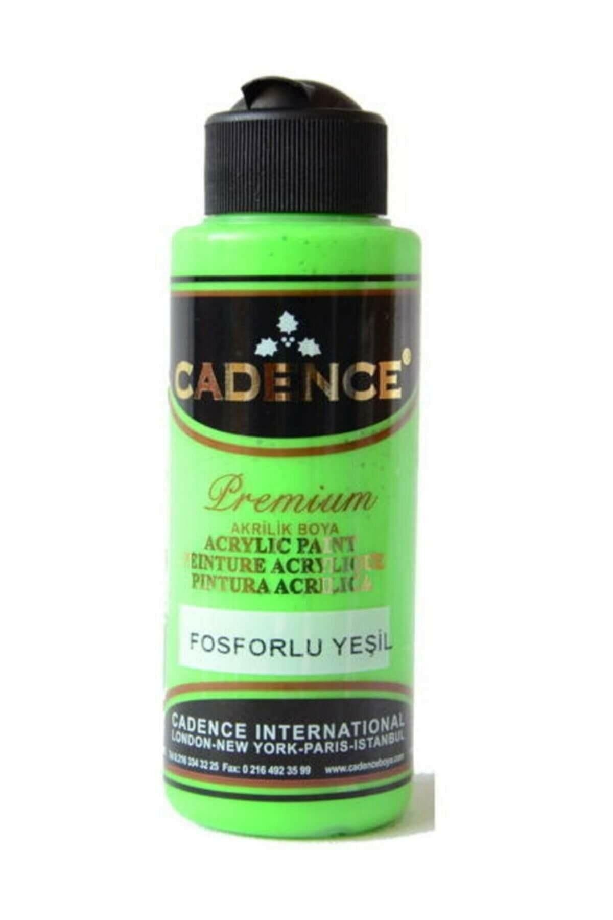Cadence Fosforlu Premıum Akrilik Yeşil 120ml