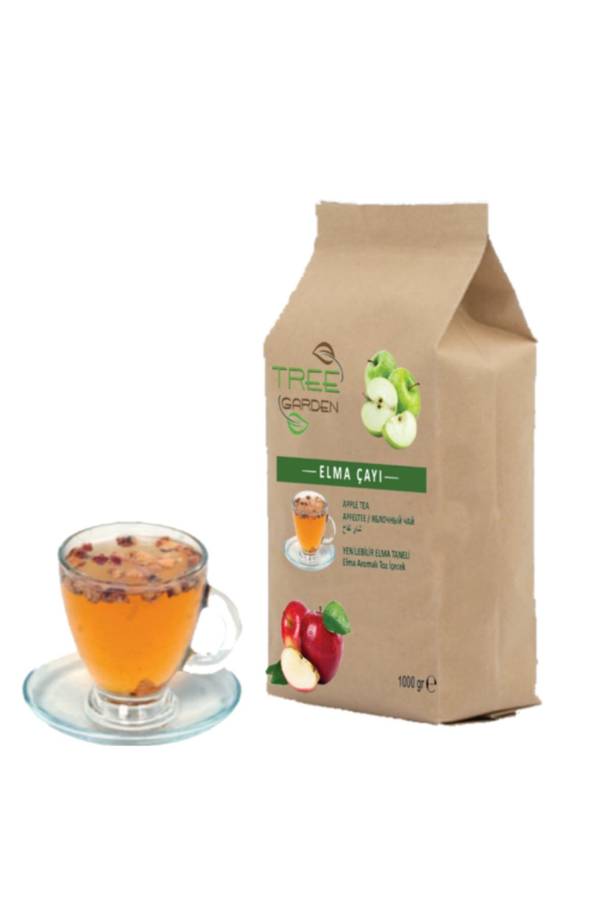 Tree Garden Elma Çayı Taneli 1000 gr