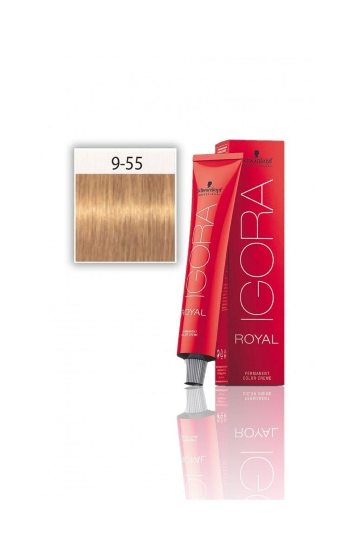 Igora Royal 9-55 Sarı Yoğun Altın 60ml (MO/21 ÜRETİM TARİHİDİR)