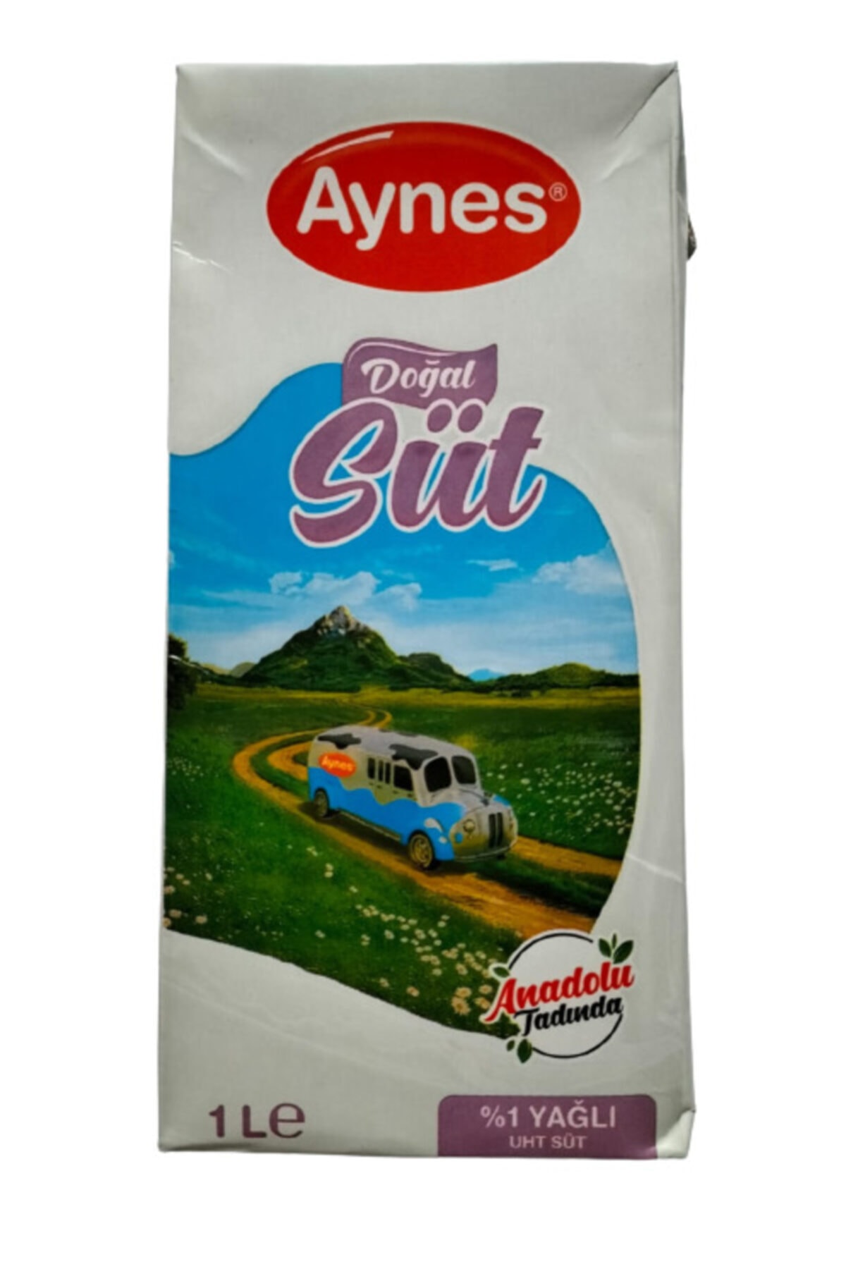 Aynes % 1 Yağlı Süt 1 lt