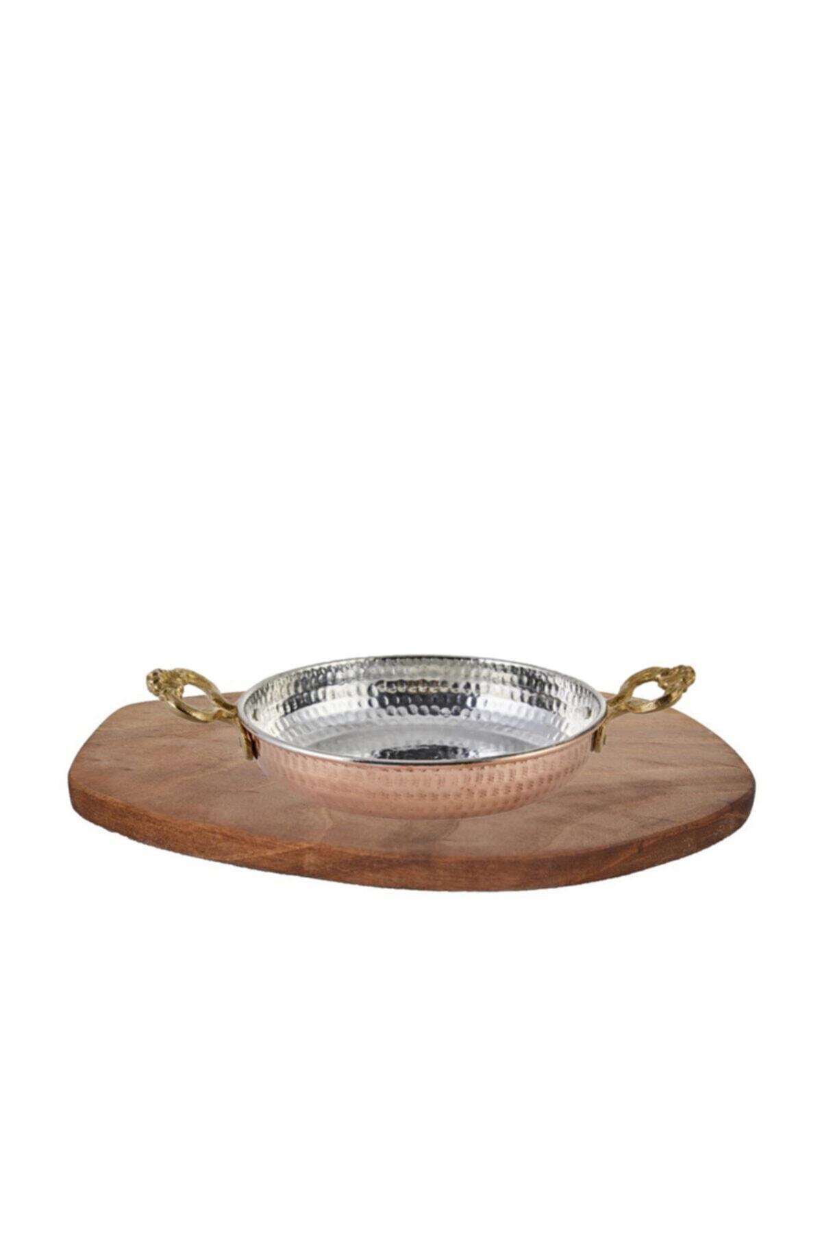 MOSSA HOME Bakır Sahan Omlet,kuymak ,yumurta Tavası (20cm)