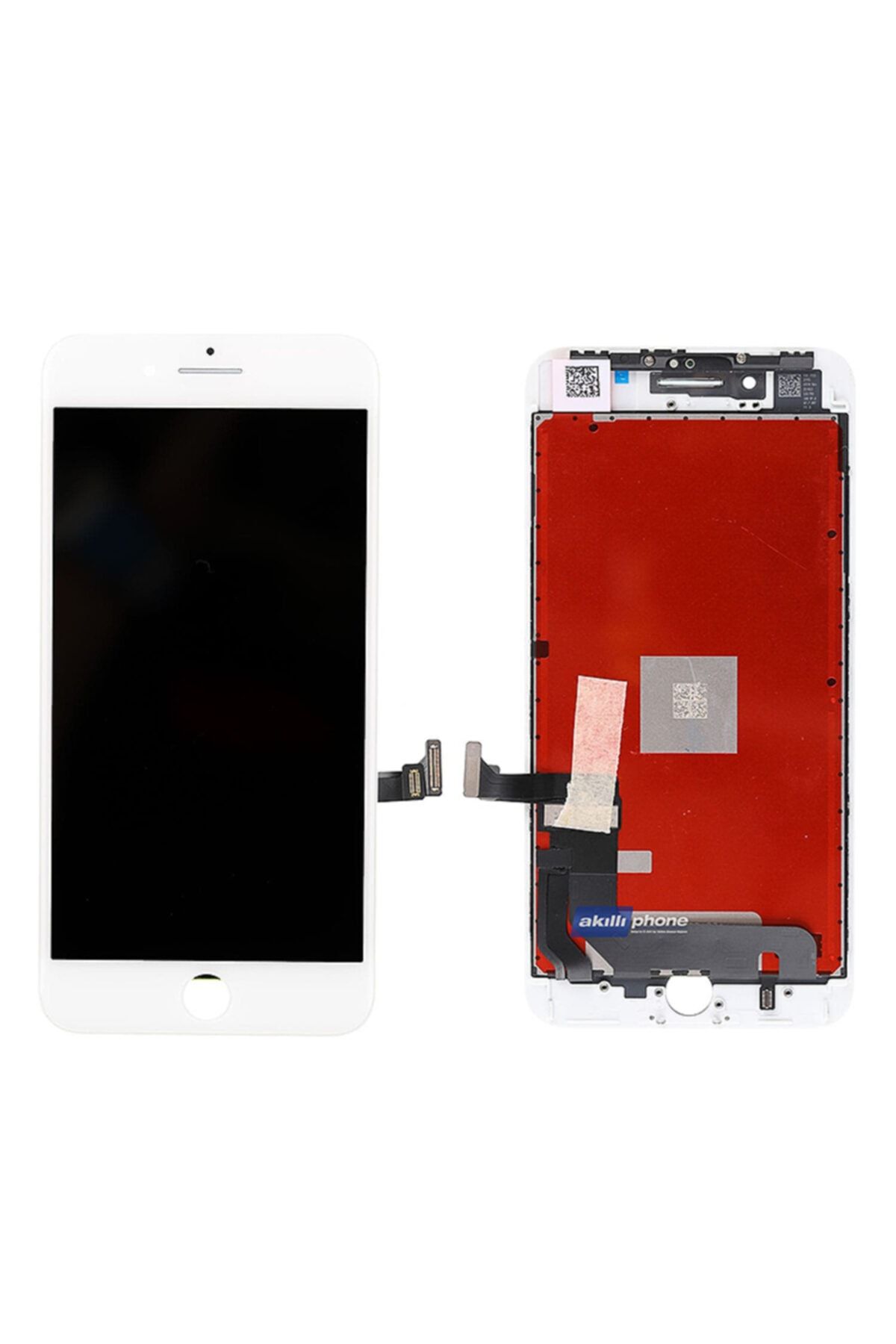Ally Mobile Iphone 8 Plus Lcd Ekran Dokunmatik Touch Panel Aaa Kalite-beyaz
