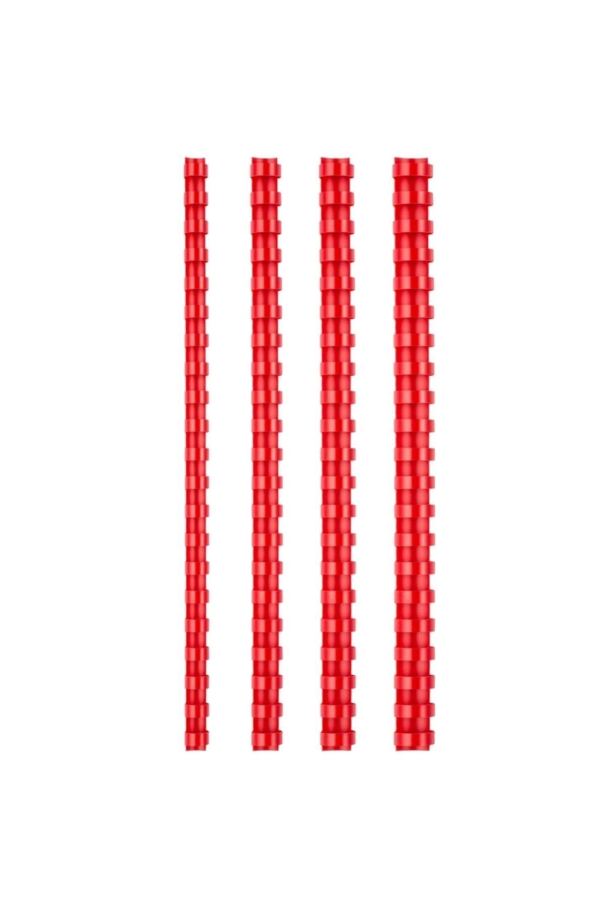 Bigpoint Plastik Spiral 6 Mm Kırmızı 100'lü Kutu