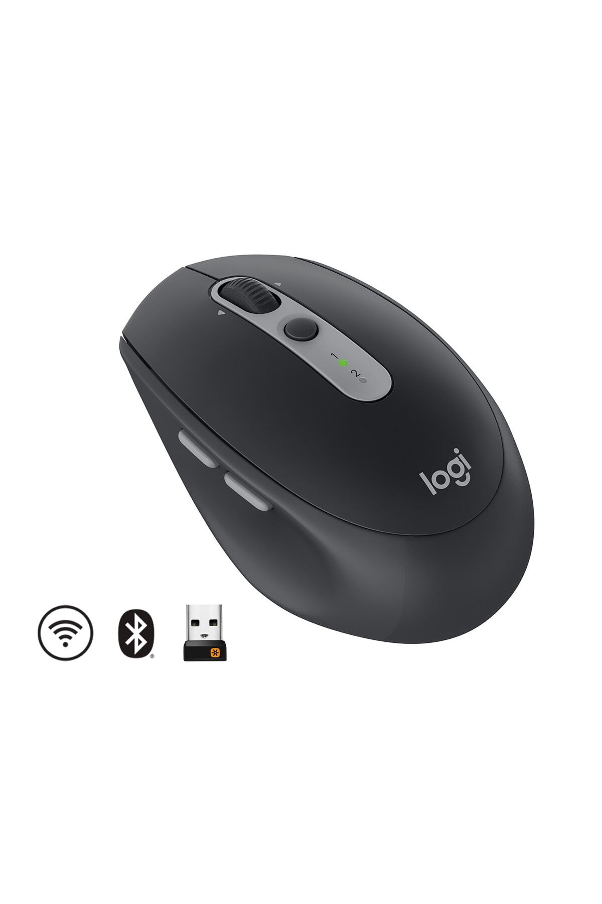 logitech M590 Çok Aygıtlı Sessiz  Bluetooth Mouse - Siyah