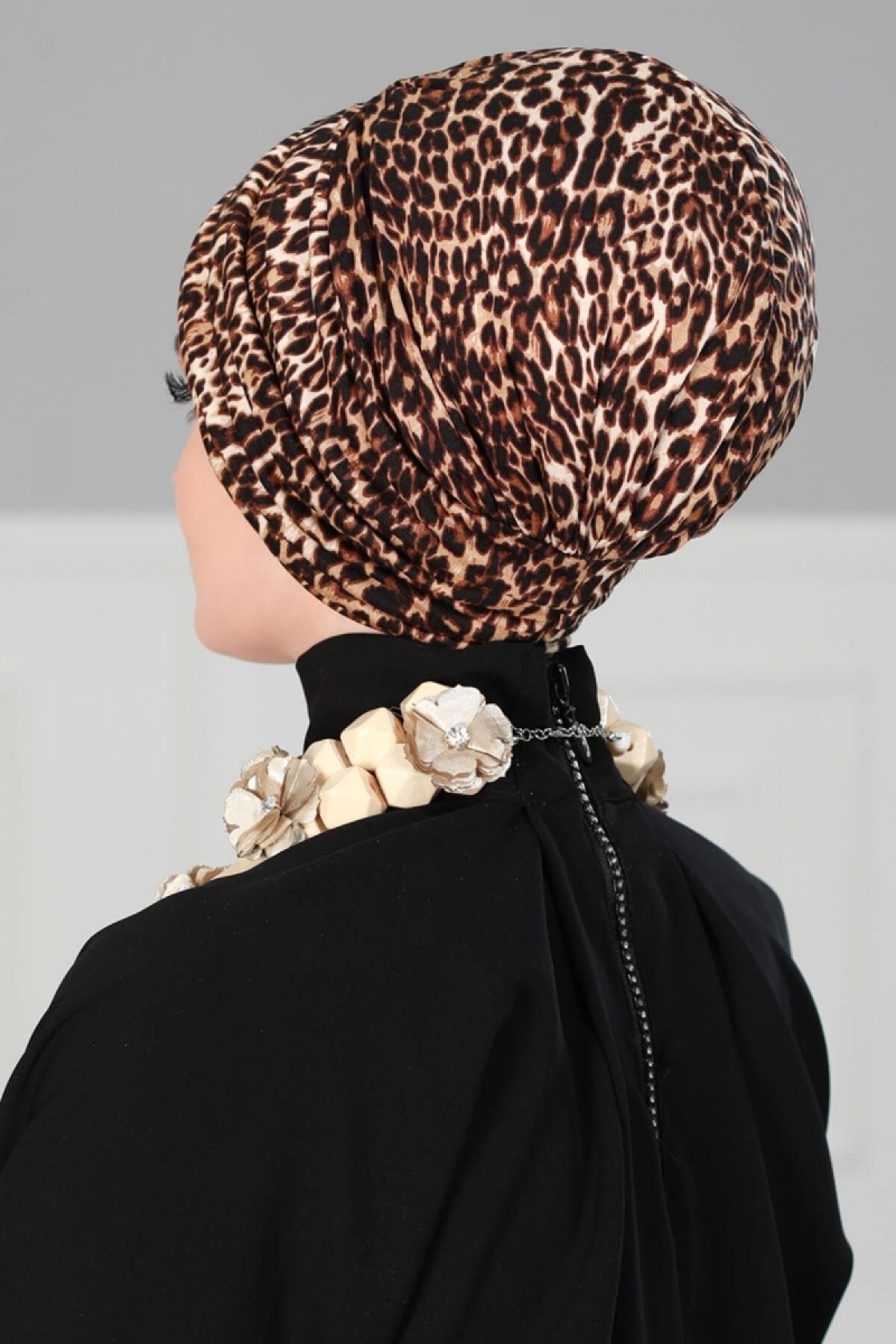 DREAM VEGA Pileli Penye Bone Leopar