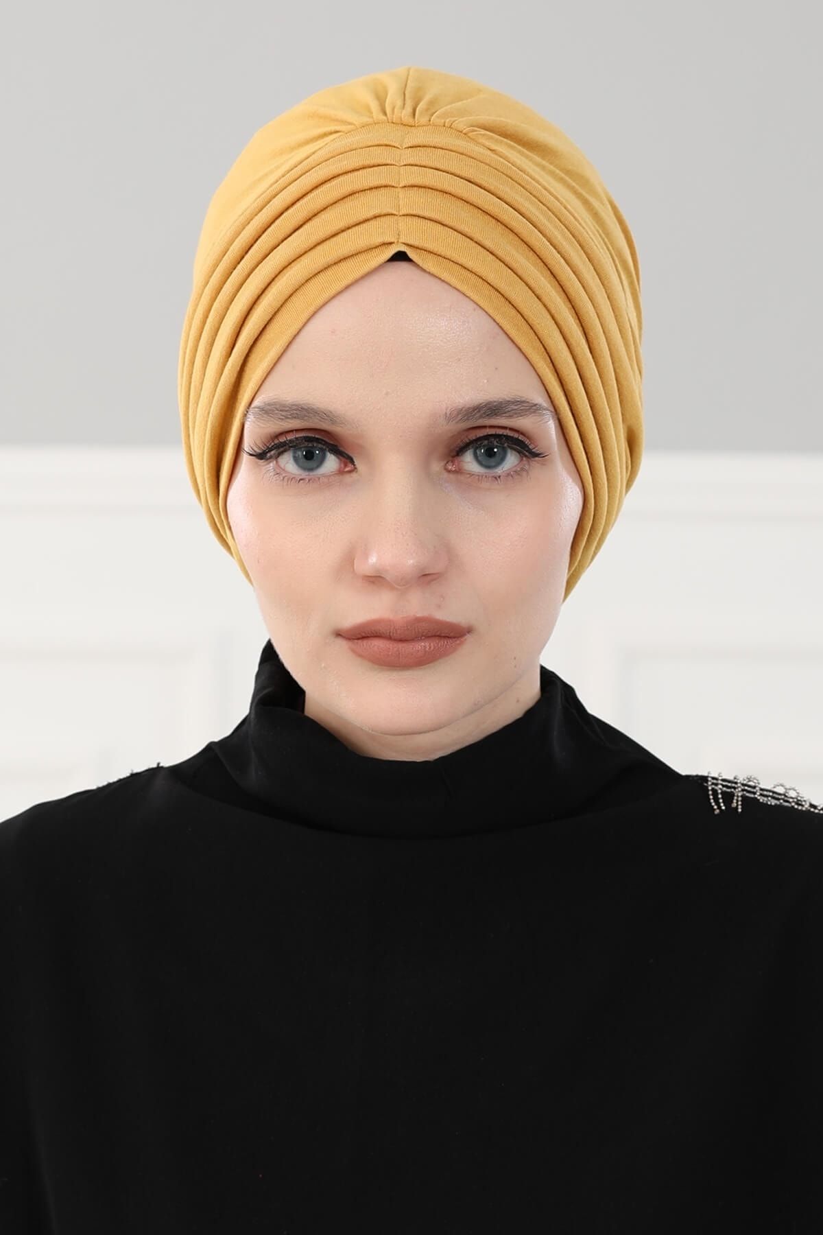 DREAM VEGA Pileli Penye Bone Hardal Sarısı