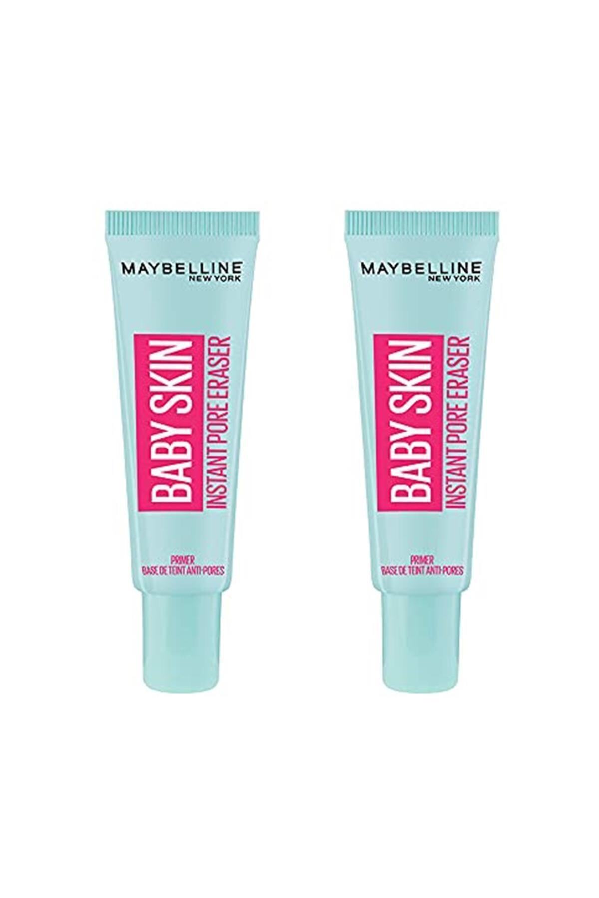 Maybeline Baby Skin Gözenek Gizleyici Makyaj Bazı 2'li Set
