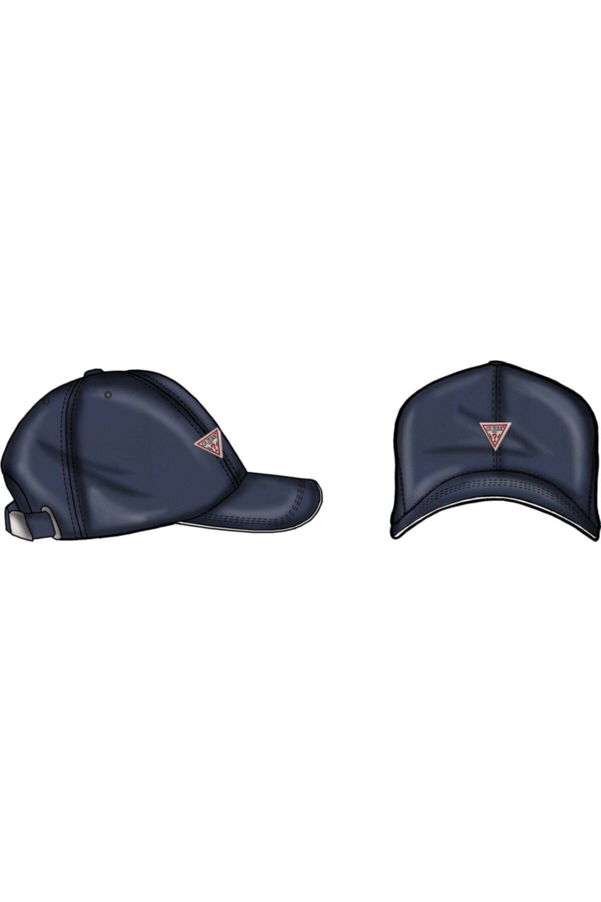 Guess Trıangle Lacivert Erkek Şapka