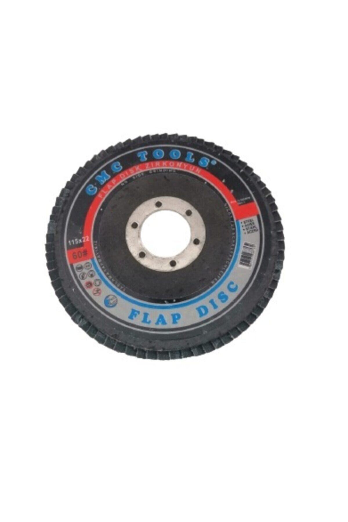 CMC Tools Flap Disk Zımpara Zirkonyum 115x22 60 Kum