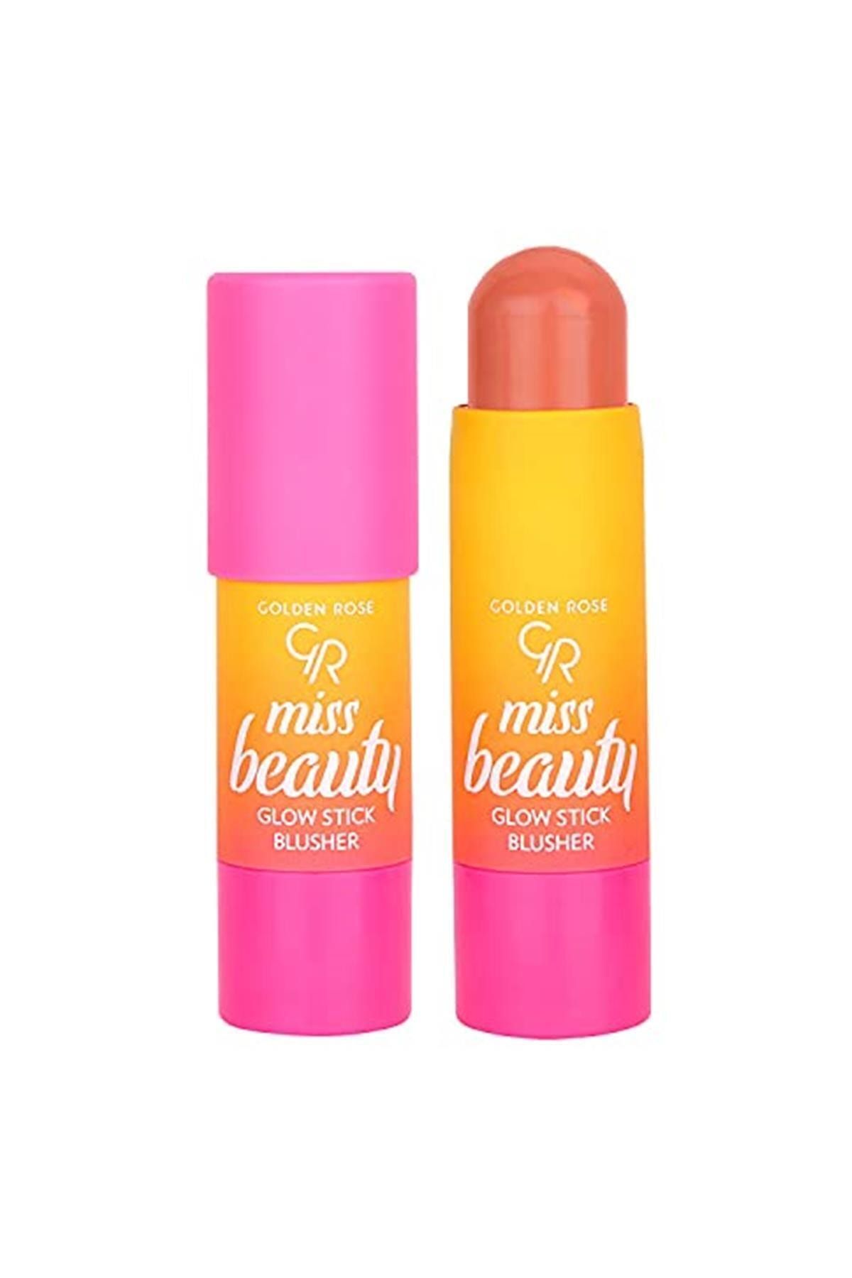 Golden Rose Mıss Beauty Glow Stıck Blusher No:01peach Flash