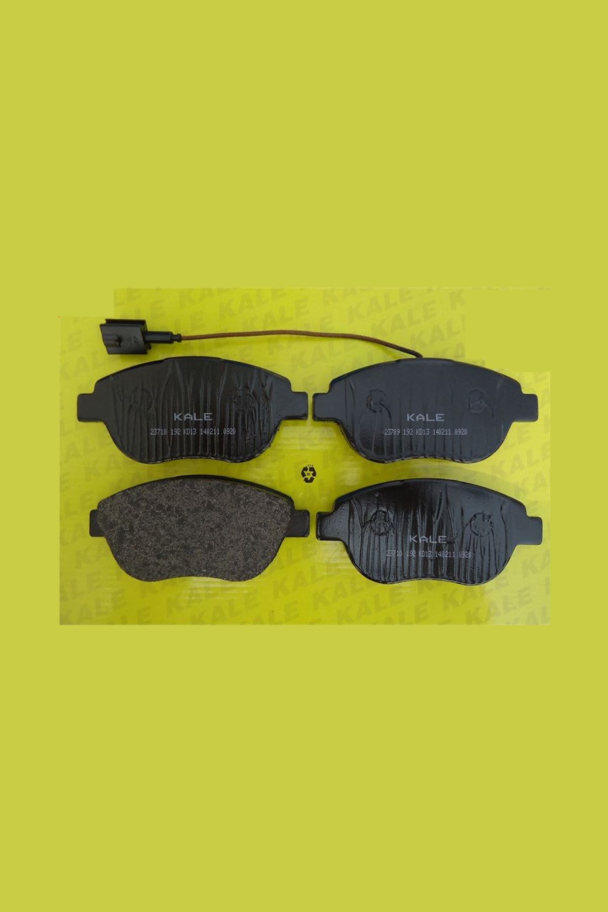 BALATA Fiat Doblo 2001-2010 Arası Ön Fren Takımı Tek Fişli Büyük Tip 284mm Diskler Için Uyumlu