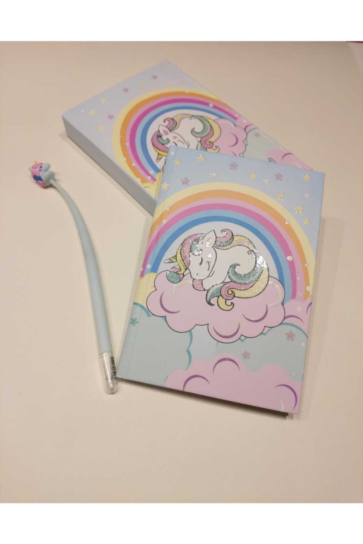 Uninote Unicorn Hatıra Defteri Kalem Ajanda 2 Li Set