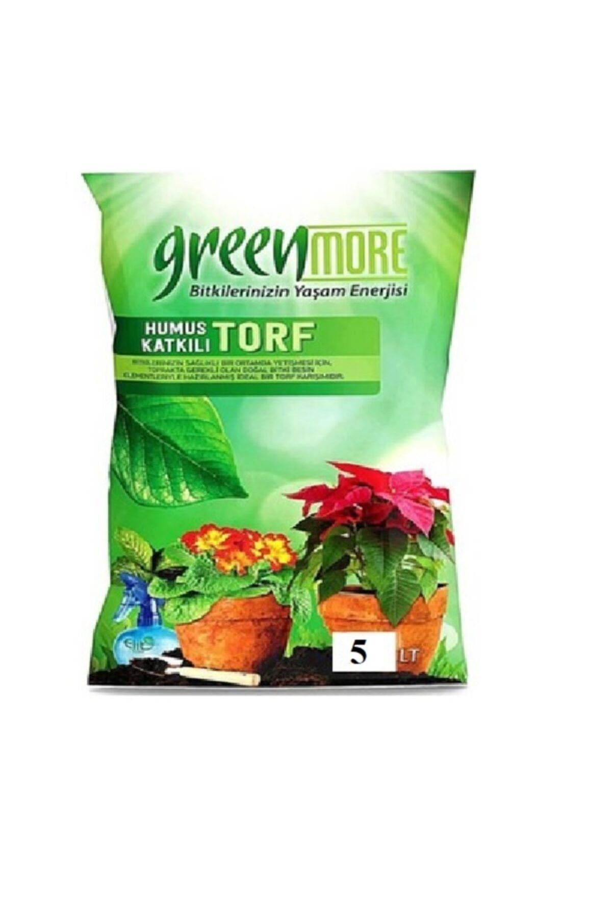 Green Home Green More Humus Katkılı Çiçek Toprağı 5 Lt
