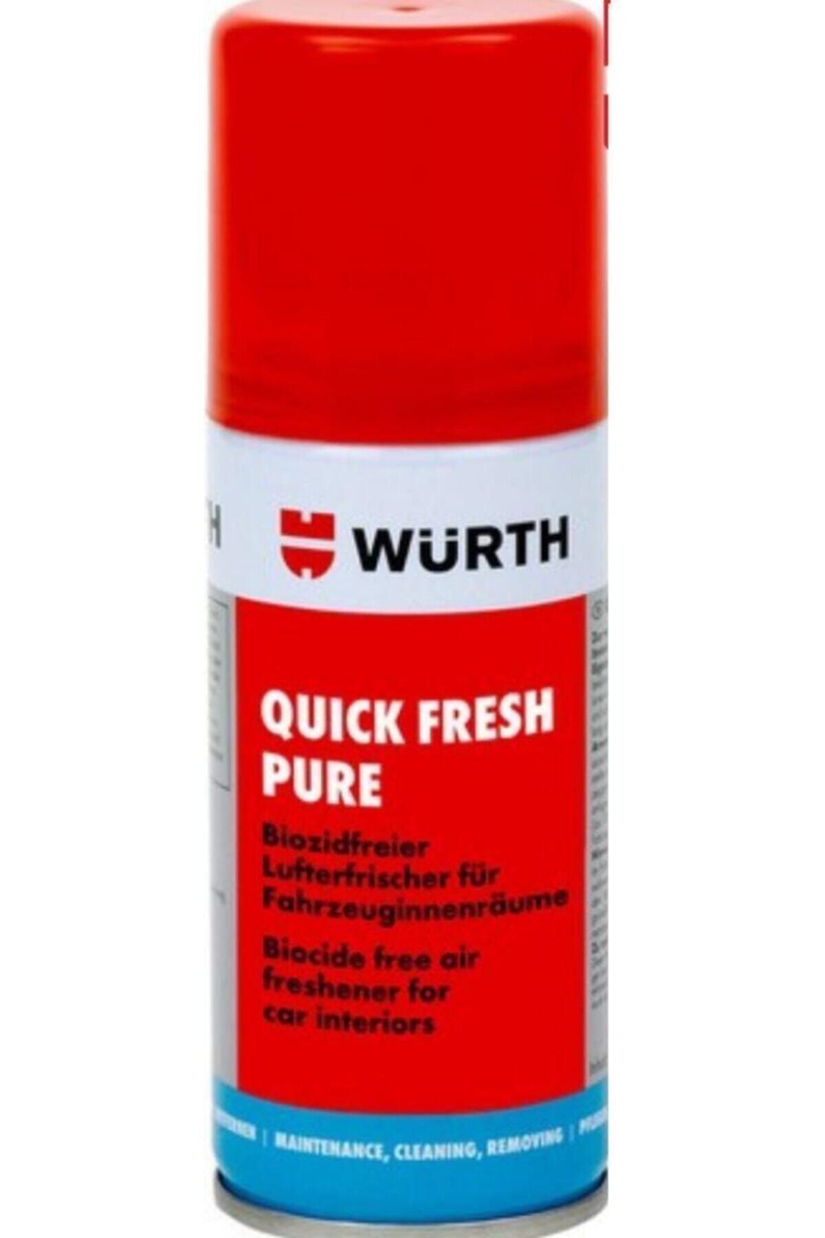Würth Quick Fresh Araç İçi Temizleme Sprey Kötü Koku Giderme 100 ml