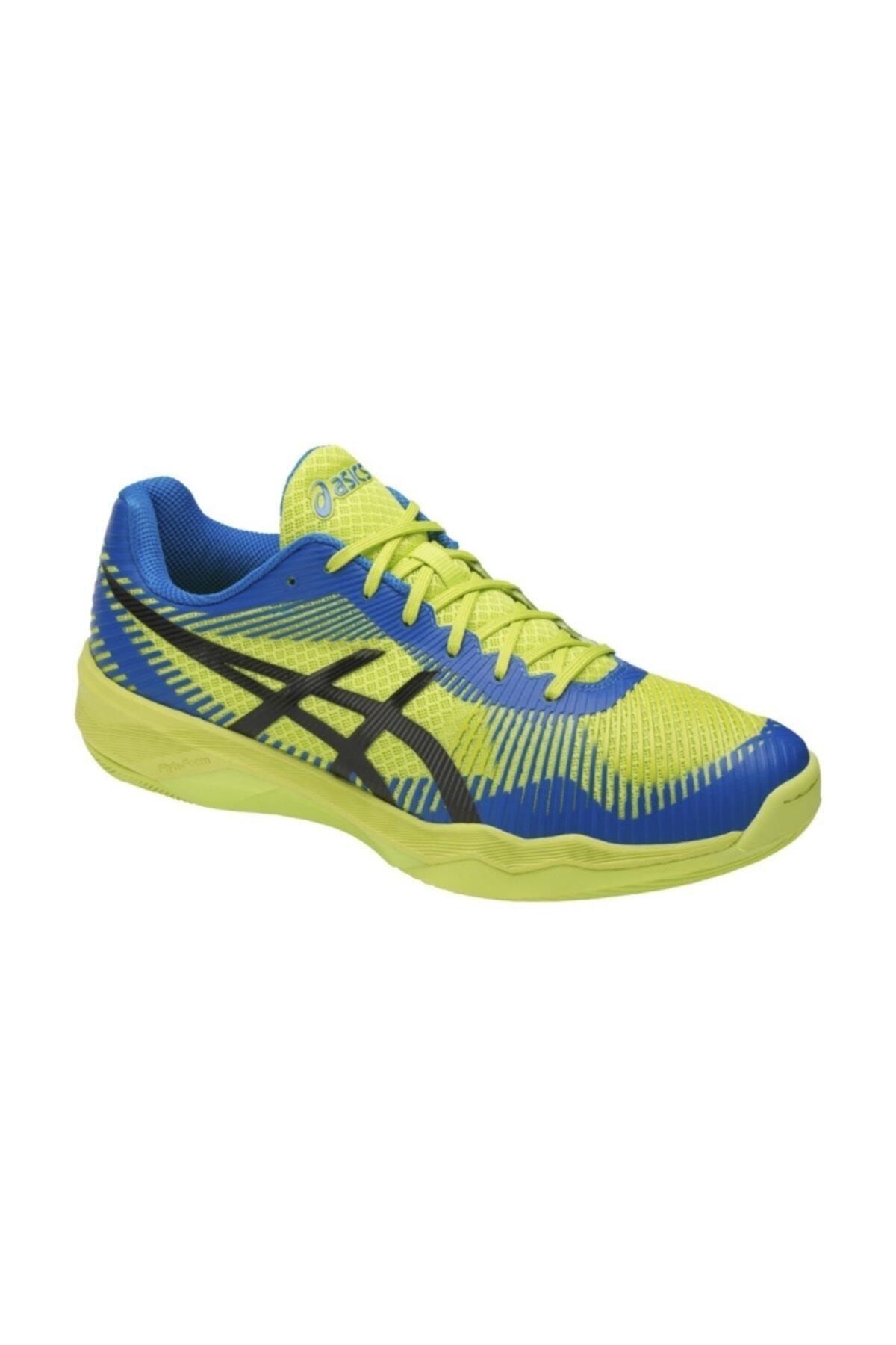 Asics Erkek Yeşil Mavi Voleybol Ayakkabısı