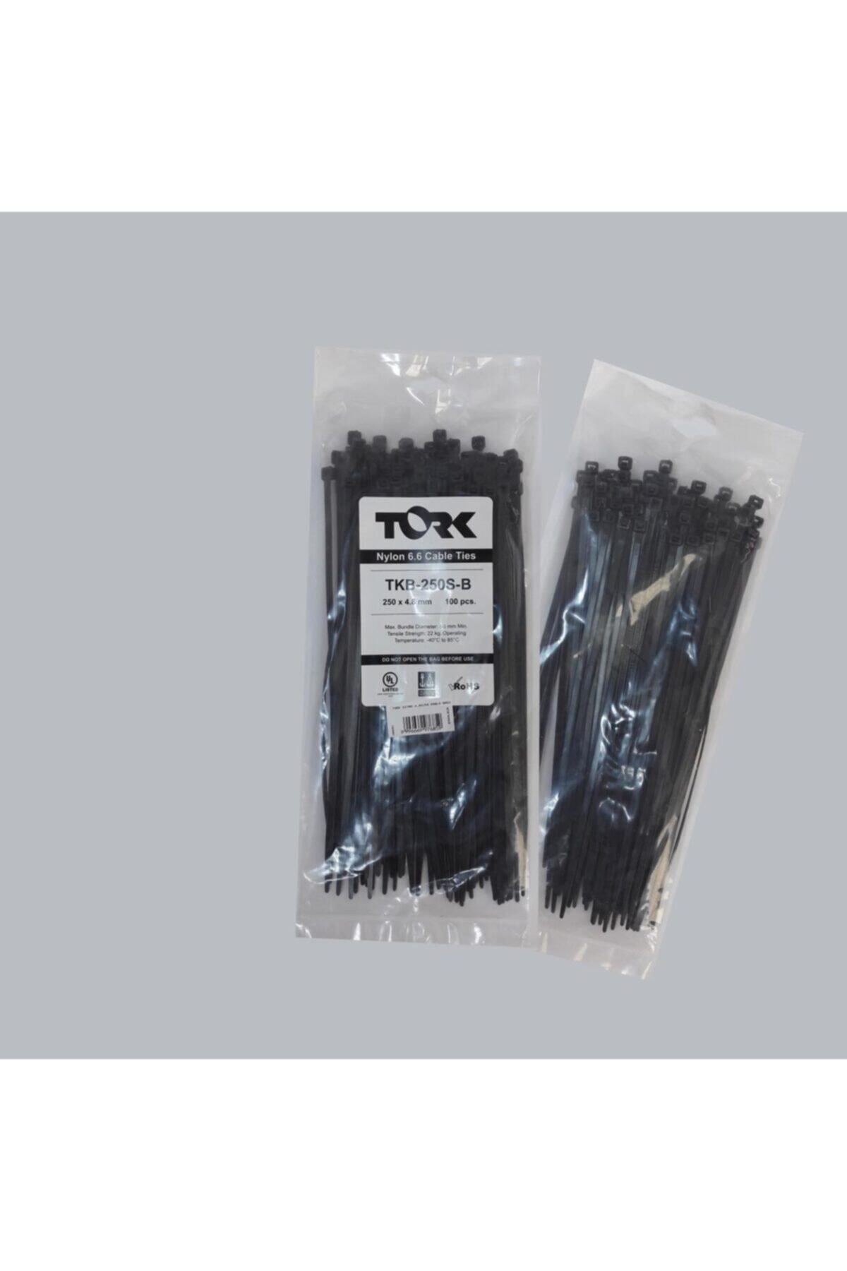 TORK Siyah Kablo Bağı 4,8x250