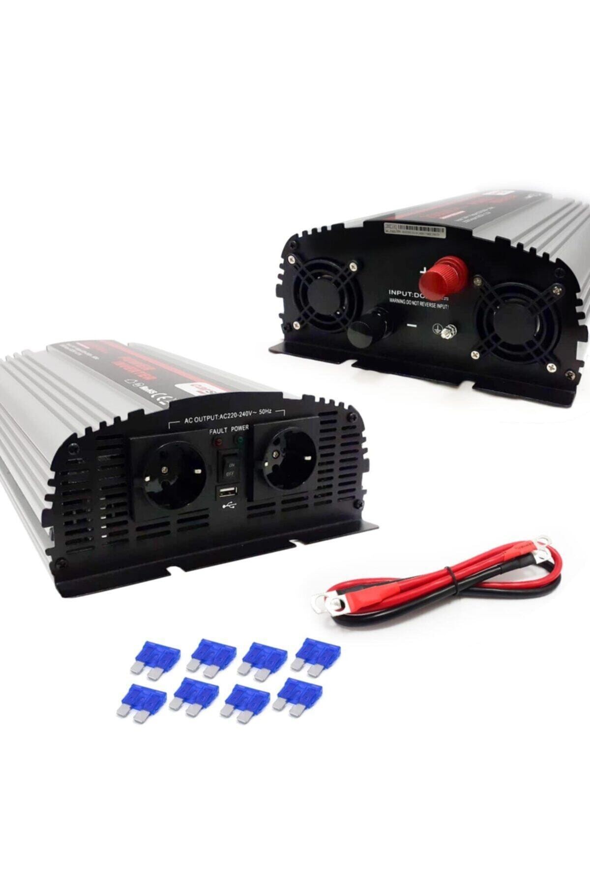Carspa Inverter Modifiye Sinüs 24v 2000w Ms-2000