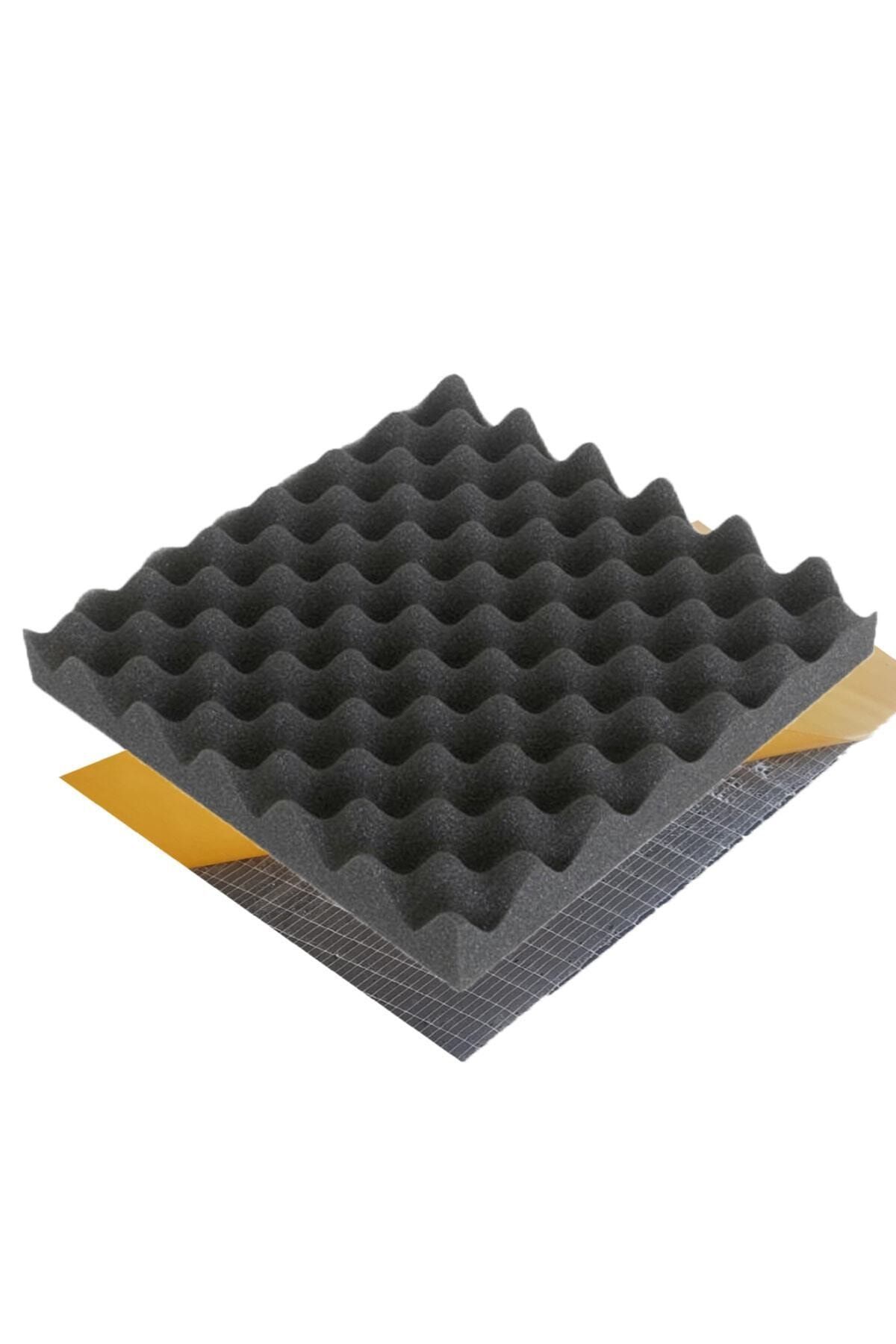 DURU BANT Akustik Yumurta Sünger Yapışkanlı 50 Dns 30mm 50cmx100cm