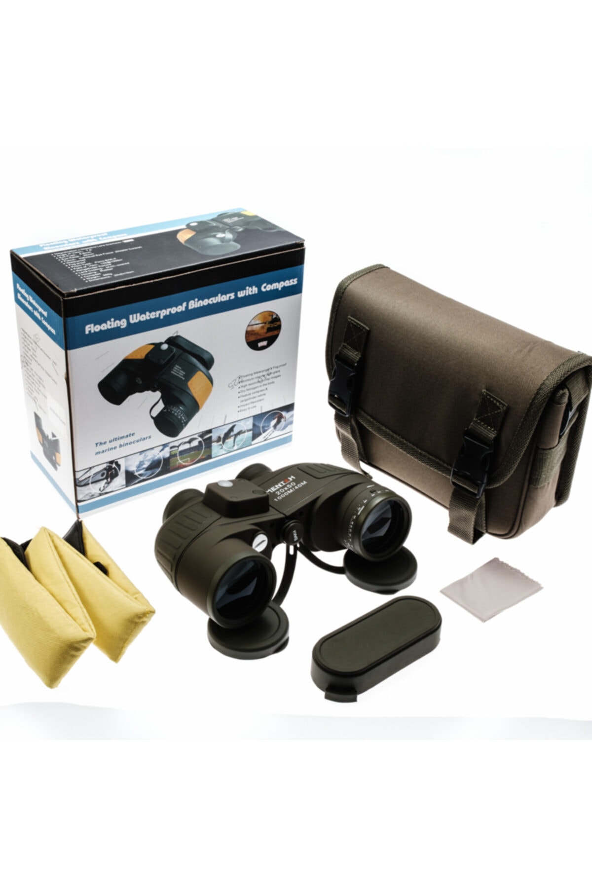 Mentch 20 50 Pro Dürbün Perma Focus Netleme Su Geçirmez Yeşil