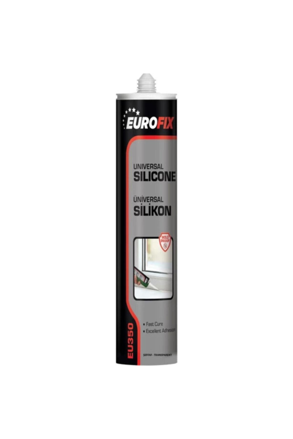 Eurofix Şeffaf Transparent 280gr Silikon