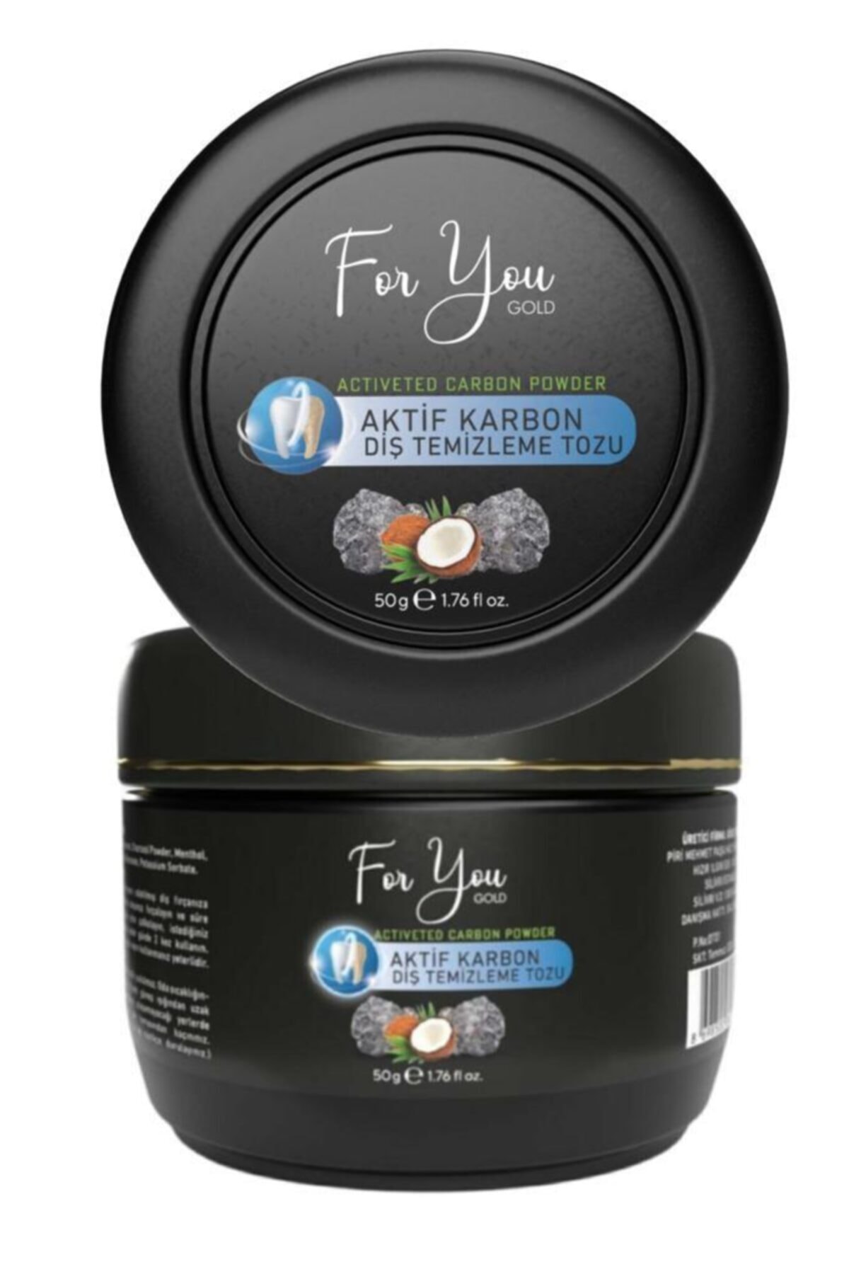 For You Gold Aktif Karbon Diş Beyazlatma Tozu