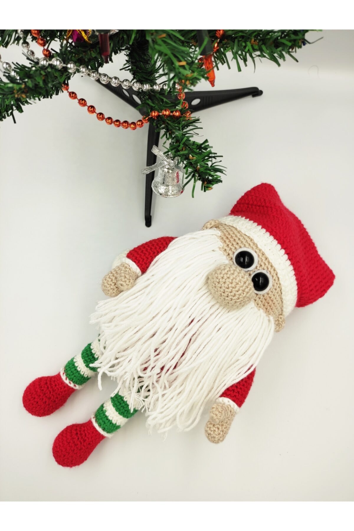 Kuti Store Amigurumi Oyuncak Yeniyıl Cücesi Noel Yılbaşı Hediyelik