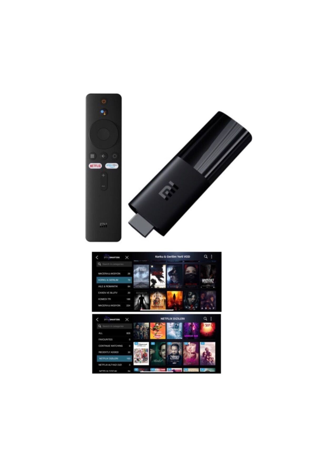 MI - 2022 Xiaomi Tv Stick - Mi Stick - Android Tv Box - Hediyeli - Ultra Hd - S2022