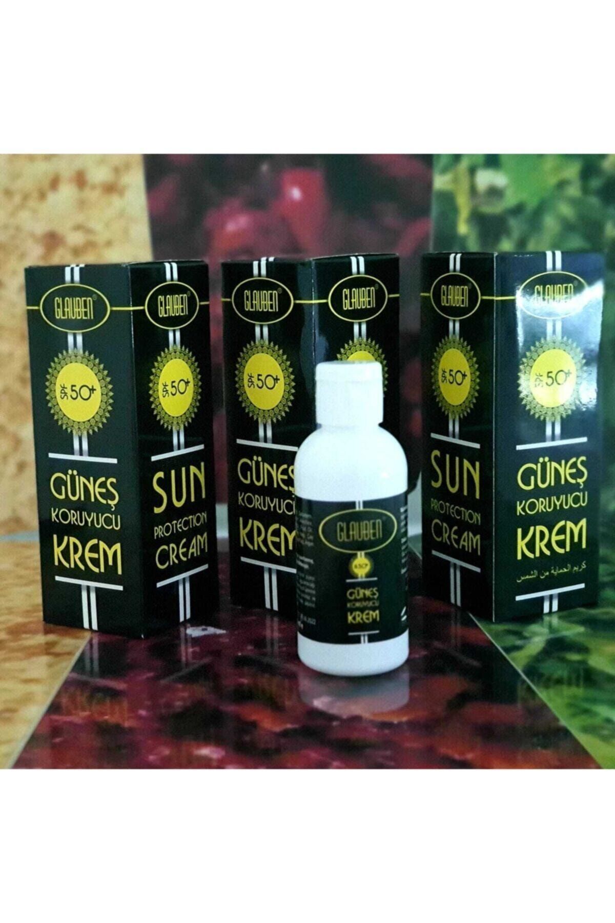Glauben Doğal Spf 50 + Bitkisel Bronzlaştırıcı Güneş Yağı 150 Ml