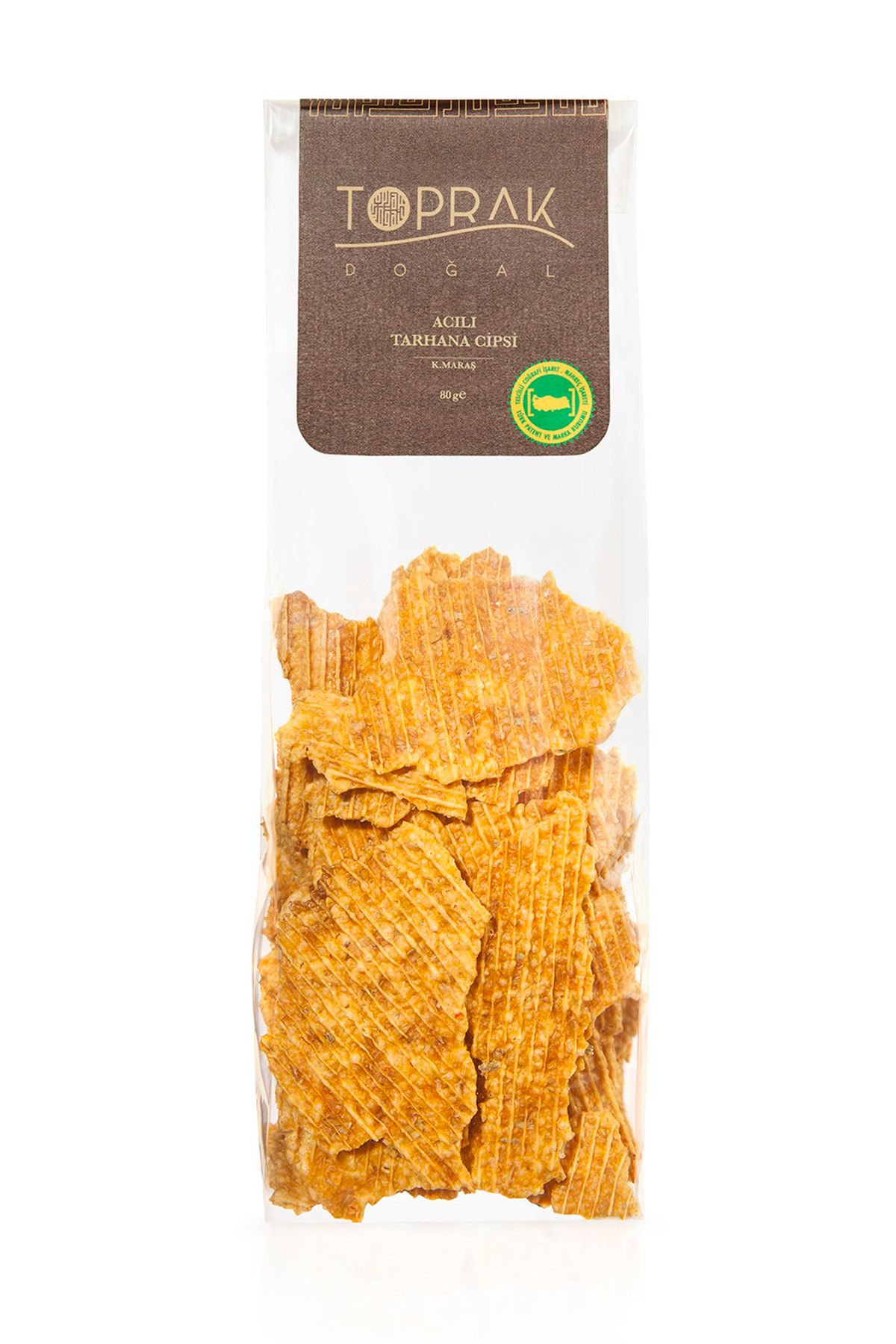 Toprak Doğal Acılı Tarhana Cipsi 80 G K.maraş