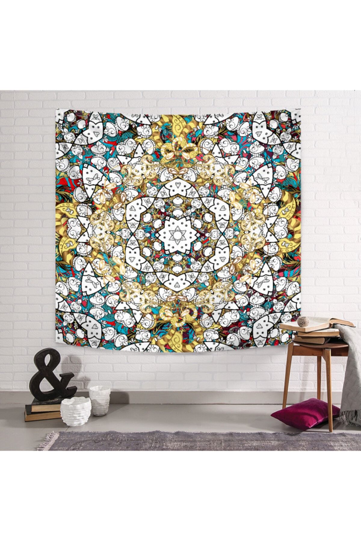 PASAJ HOME Shiva Mandala Duvar Örtüsü