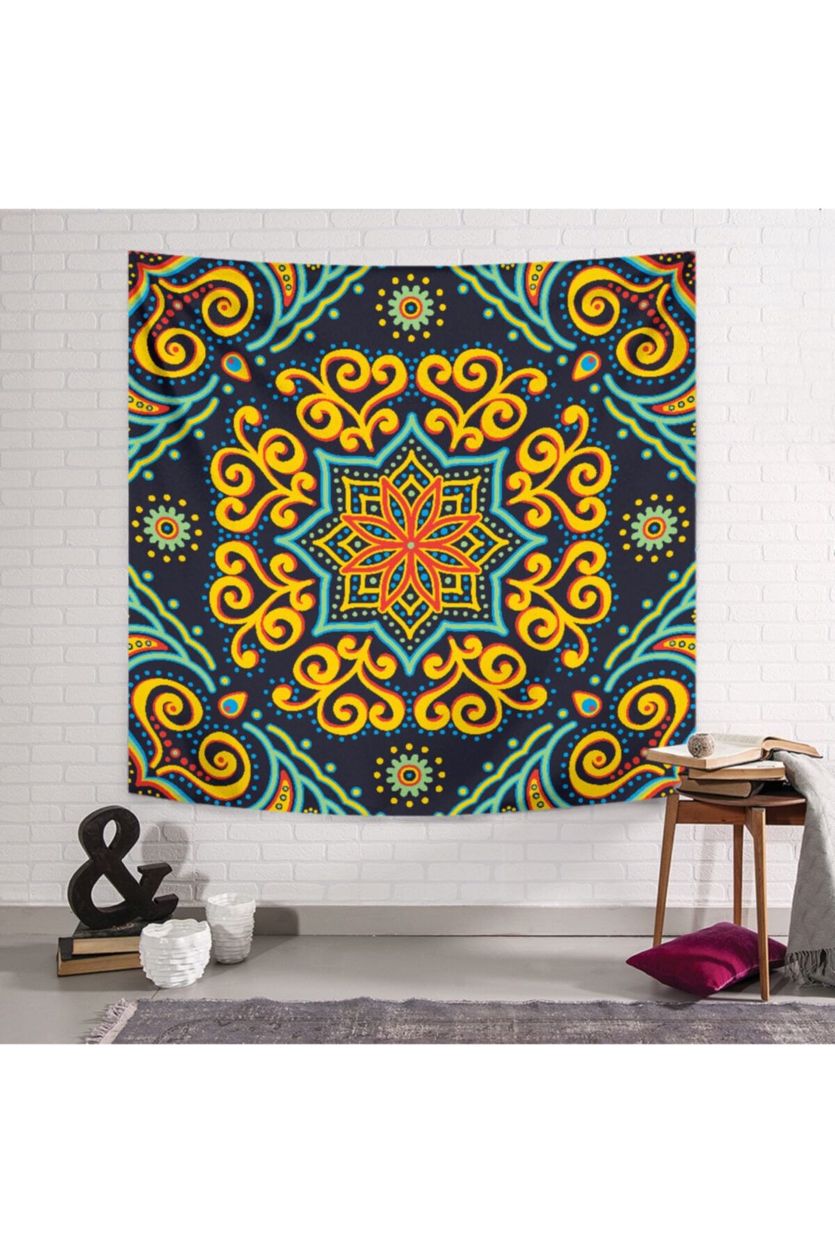 PASAJ HOME Mumbai Mandala 2 Duvar Örtüsü