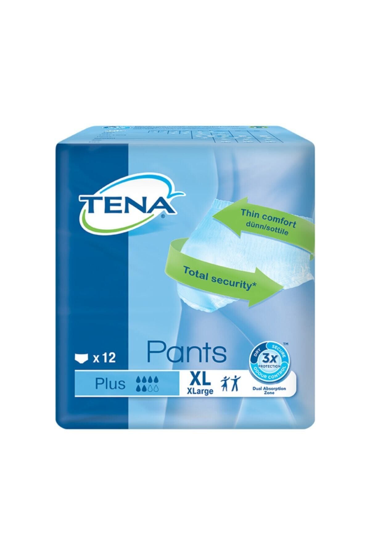 TENA Plus Emici Külot Xlarge 4 Paket (48 Adet)