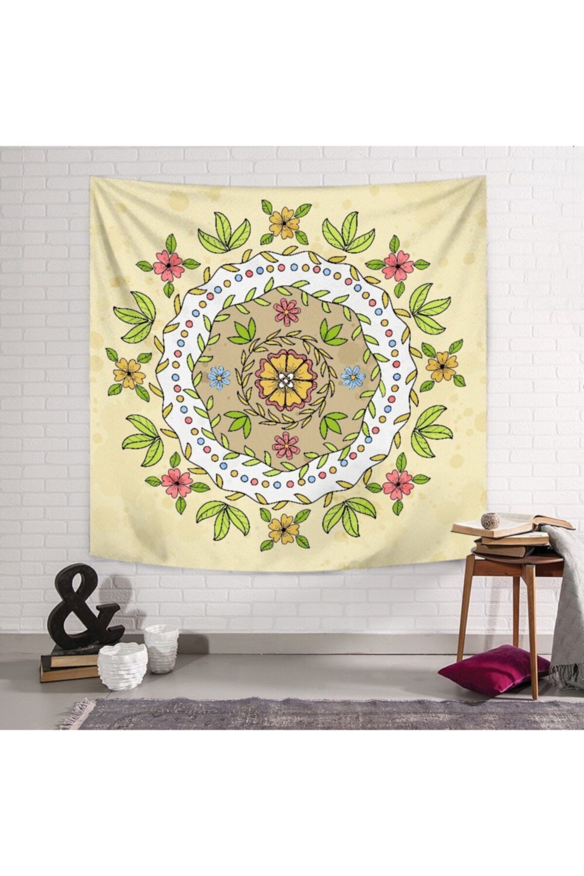 PASAJ HOME Asian Mandala Duvar Örtüsü