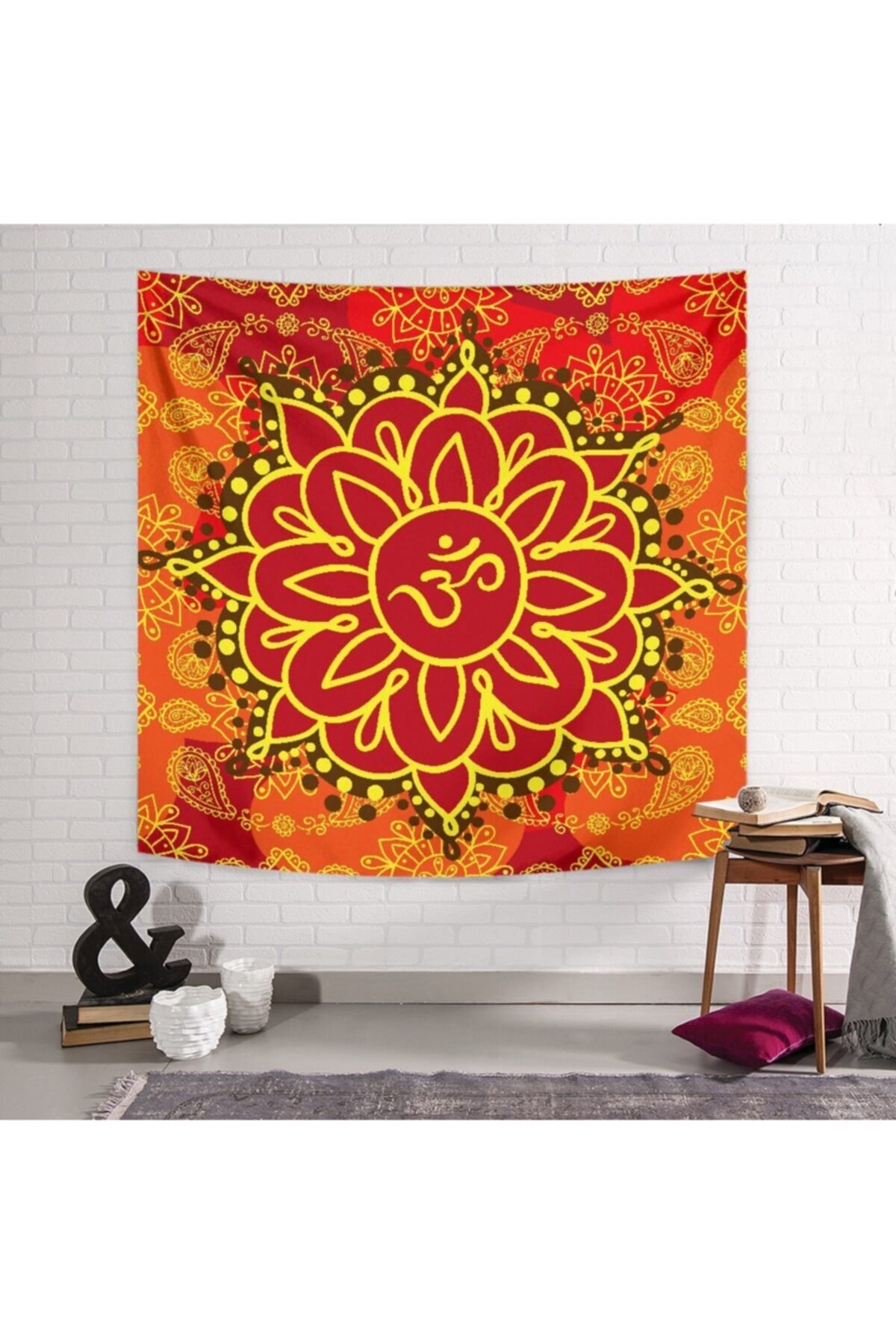 PASAJ HOME Indian Om Duvar Örtüsü