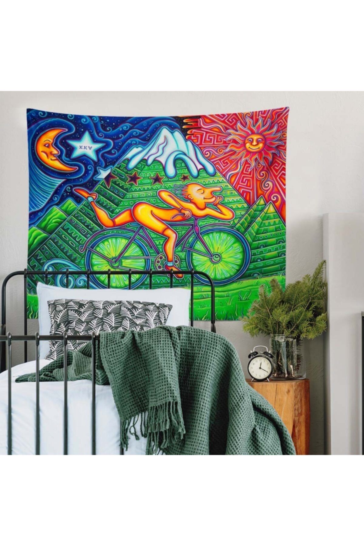 PASAJ HOME Bicycle Day Duvar Örtüsü
